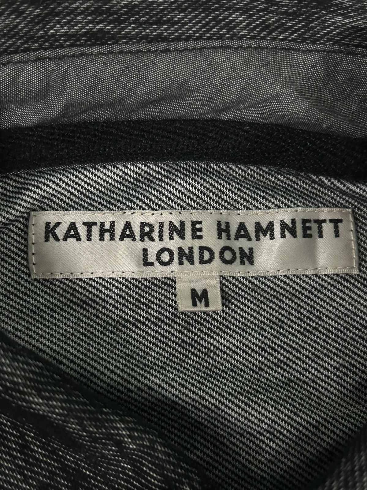 Designer × Japanese Brand × Katharine Hamnett London 🔥🔥KATHARINE HAMNETT LONDON SHIRT BUTTON UPS POLO Size US M / EU 48-50 / 2 - 11 Thumbnail