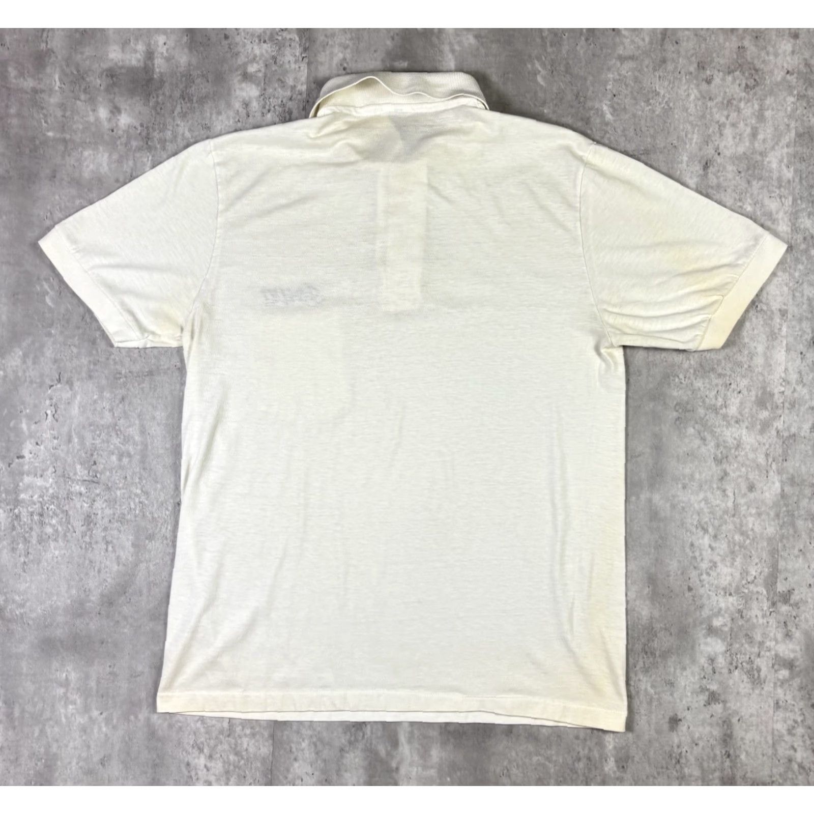 Vintage VINTAGE Iowa University 80s Collared Polo T Shirt L White Cotton Men Regular 32 Degrees Cool 80s Theme Baseball Shirt Size US L / EU 52-54 / 3 - 2 Thumbnail