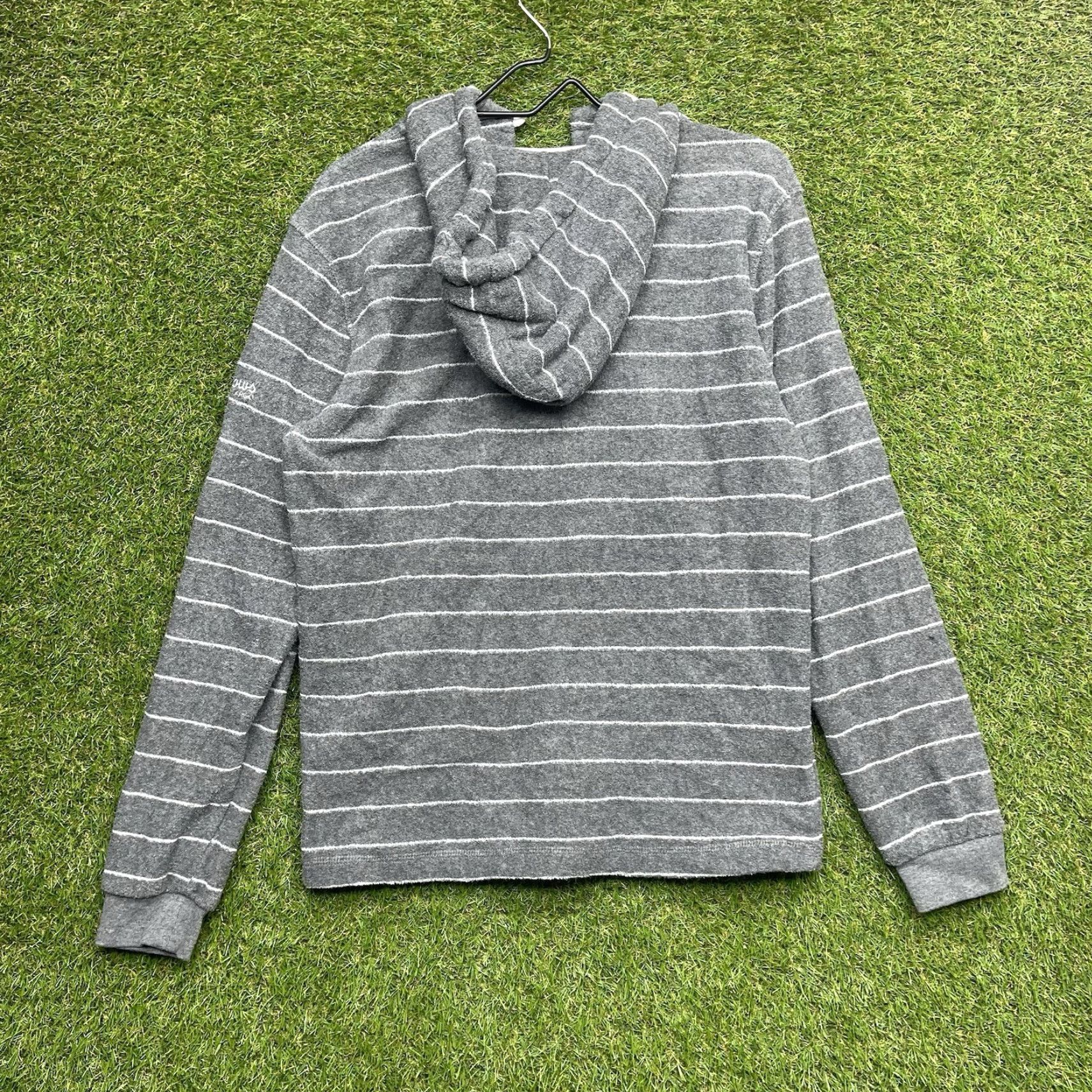 johnnie-O Johnnie O Hoodie Pullover Mens Small Hooded Terry Cloth Beach Surfing Blue Size US S / EU 44-46 / 1 - 2 Thumbnail