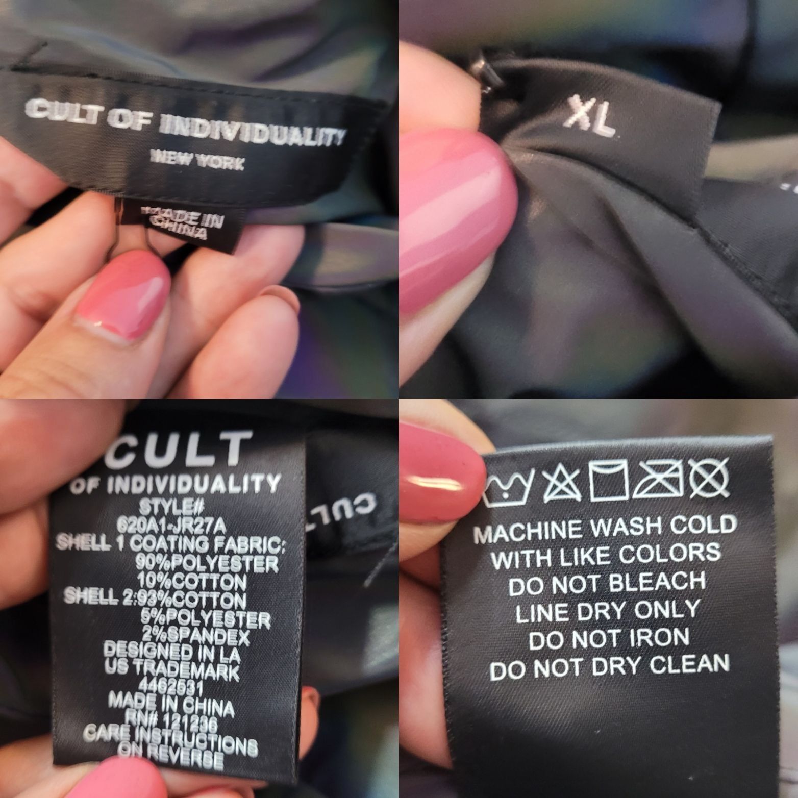 Cult Of Individuality Cult Of Individuality Reversible Type II Denim Jacket Reflec Size US XL / EU 56 / 4 - 3 Thumbnail
