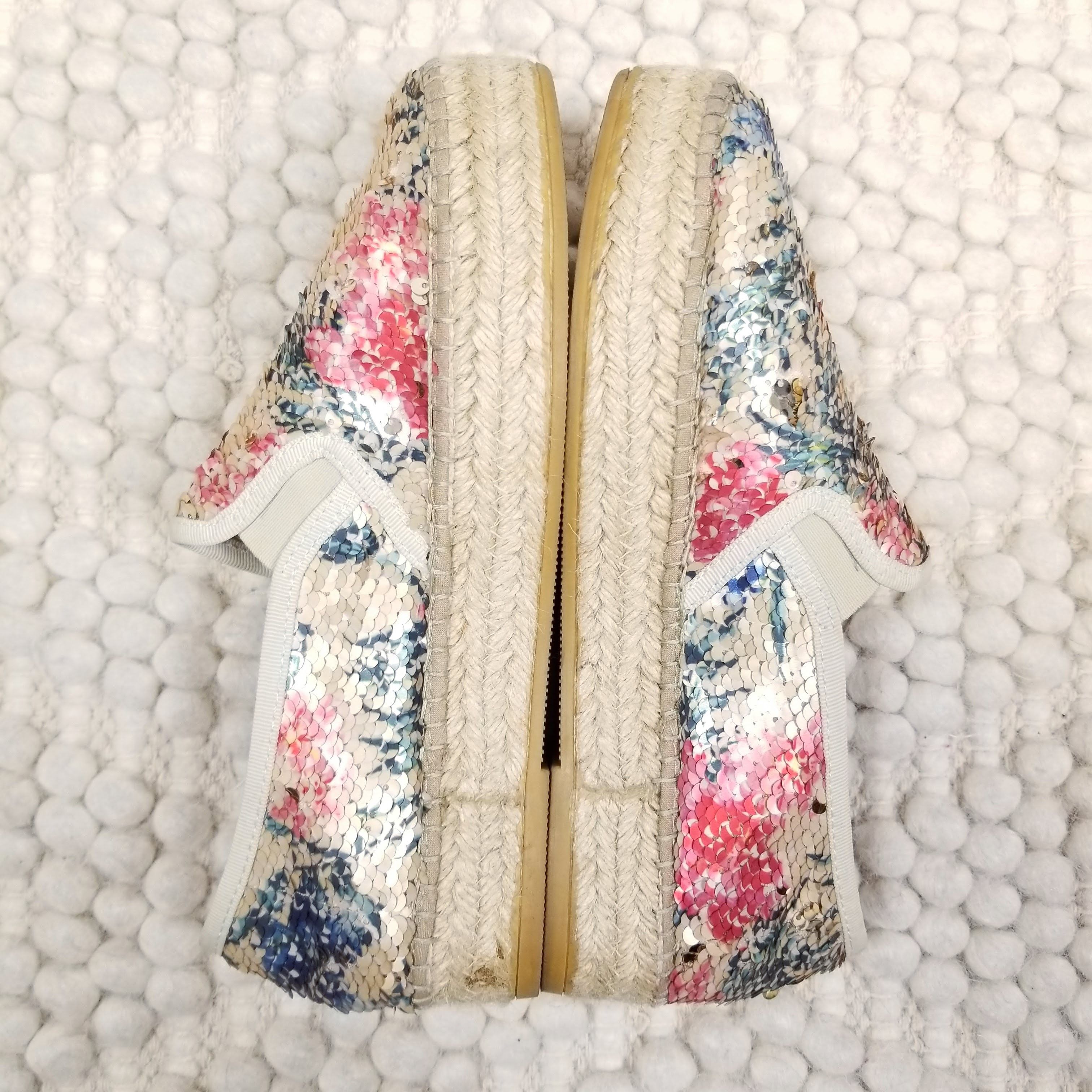 Other Toni Pons Slip-On Sequin Espadrilles Size US 7.5 / IT 37.5 - 3 Thumbnail