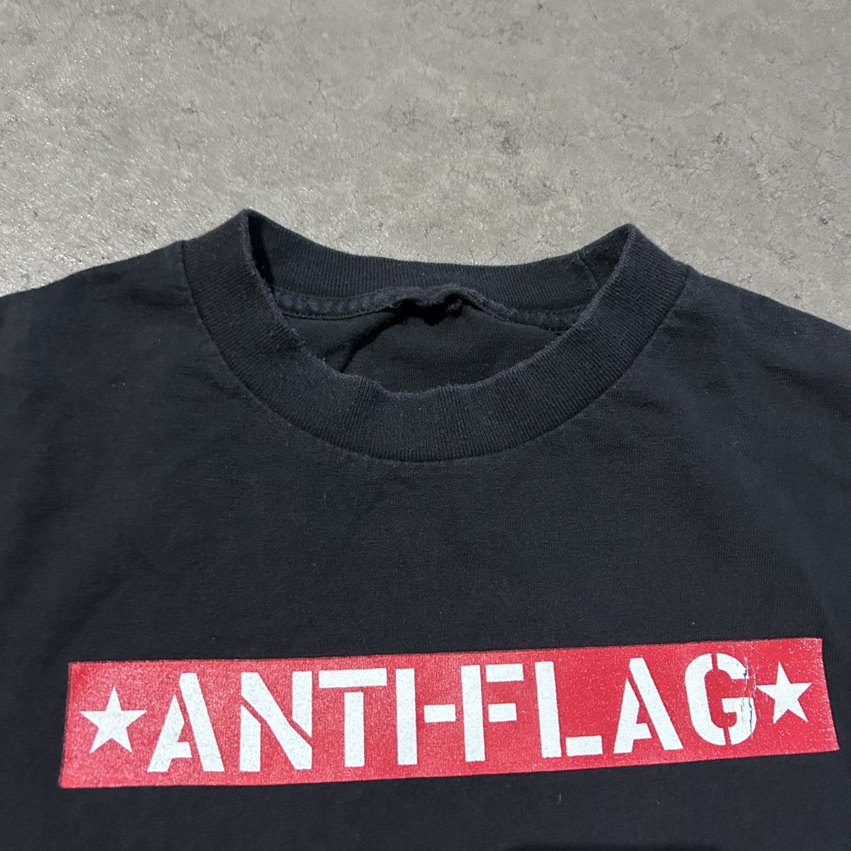 Gildan Vintage anti-flag punk band tee shirt Size US M / EU 48-50 / 2 - 3 Thumbnail
