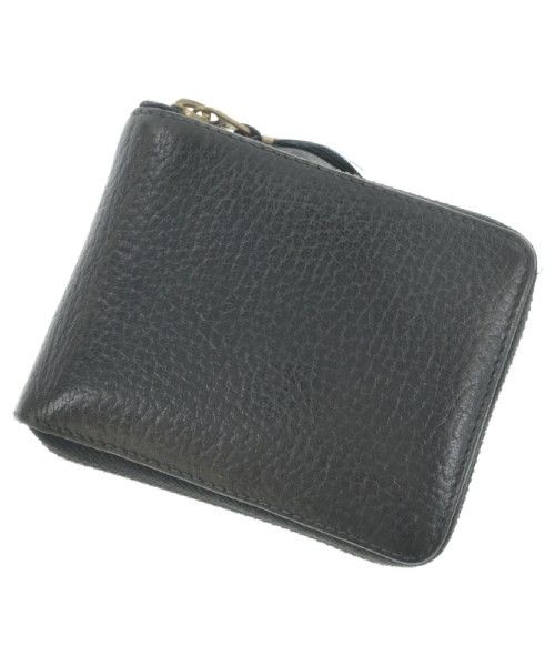 Comme des Garcons Wallet Coin cases Zip Plain Black Size ONE SIZE - 1 Thumbnail
