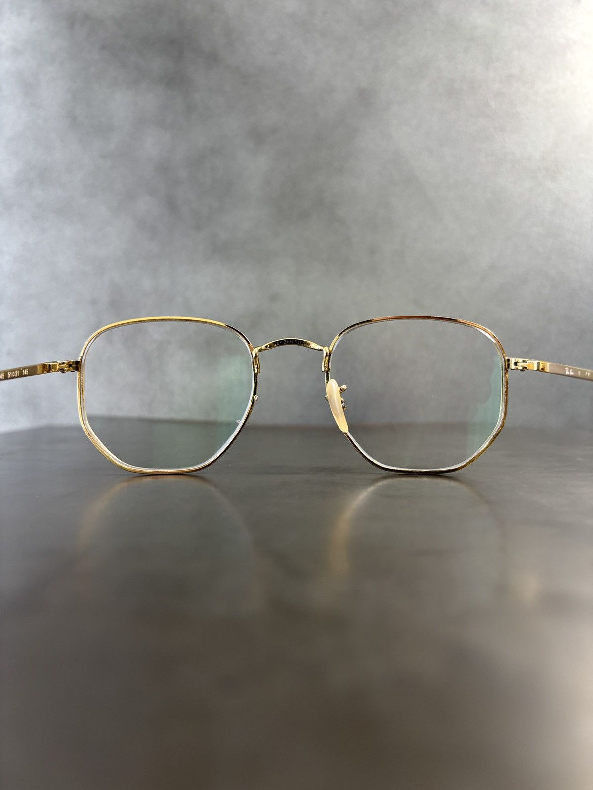 RayBan Ray Ban Eyeglasses RB 6448 Angular Geometric Metal Frames Size ONE SIZE - 4 Thumbnail