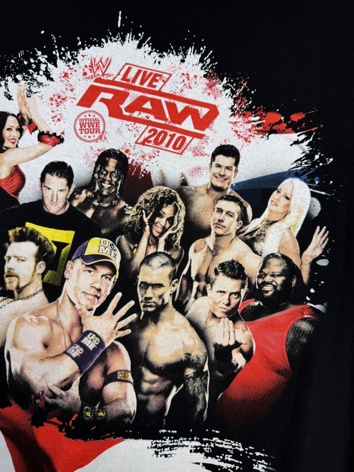 WWE WWE The Raw 2010 Wrestling T-shirt Size US M / EU 48-50 / 2 - 10 Thumbnail