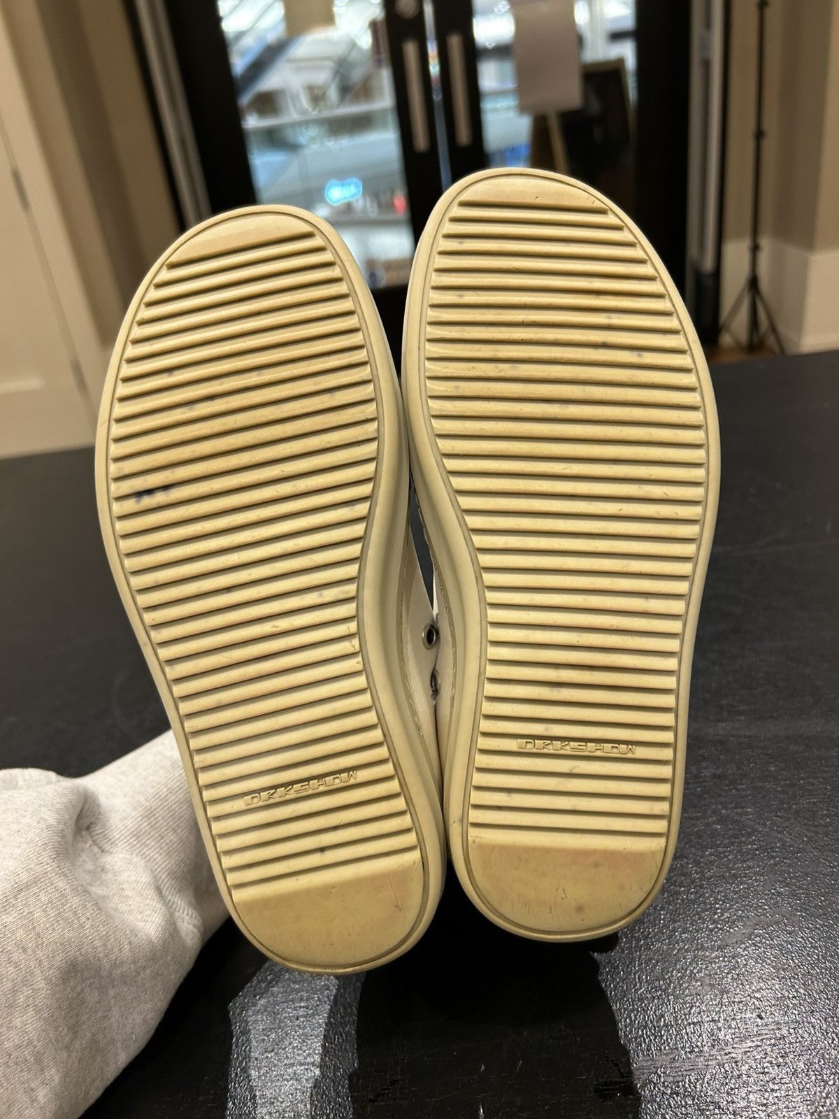 Rick Owens Rick Owens DRKSHDW Ramones Low Top Sneakers Size US 4 / IT 34 - 7 Thumbnail