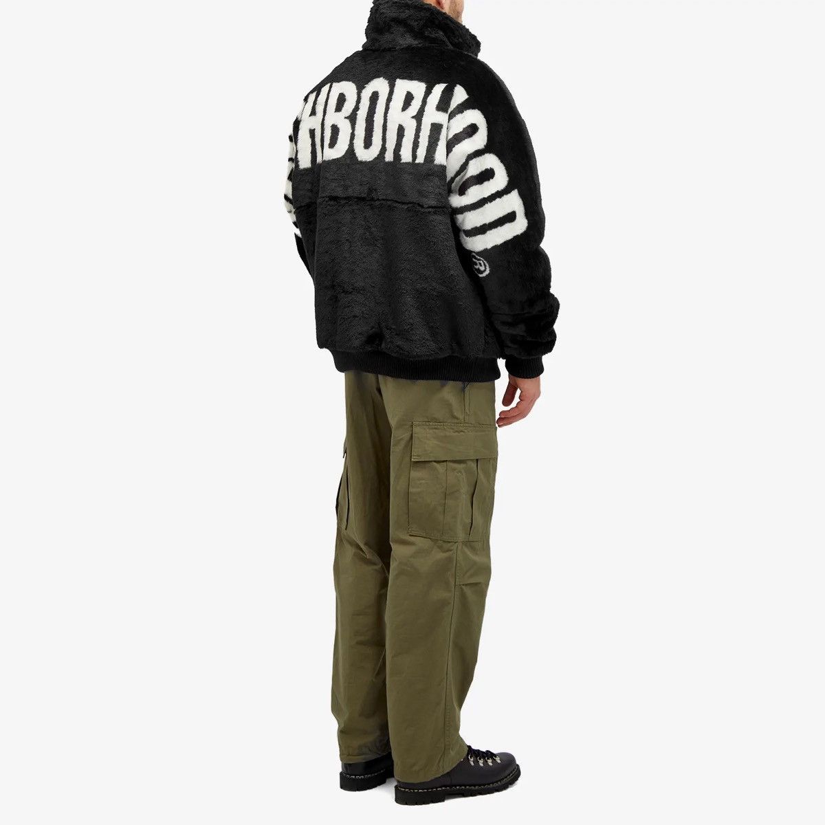 Neighborhood NEIGHBORHOOD FUR LOGO JACKET Black Size Large New Size US L / EU 52-54 / 3 - 6 Thumbnail