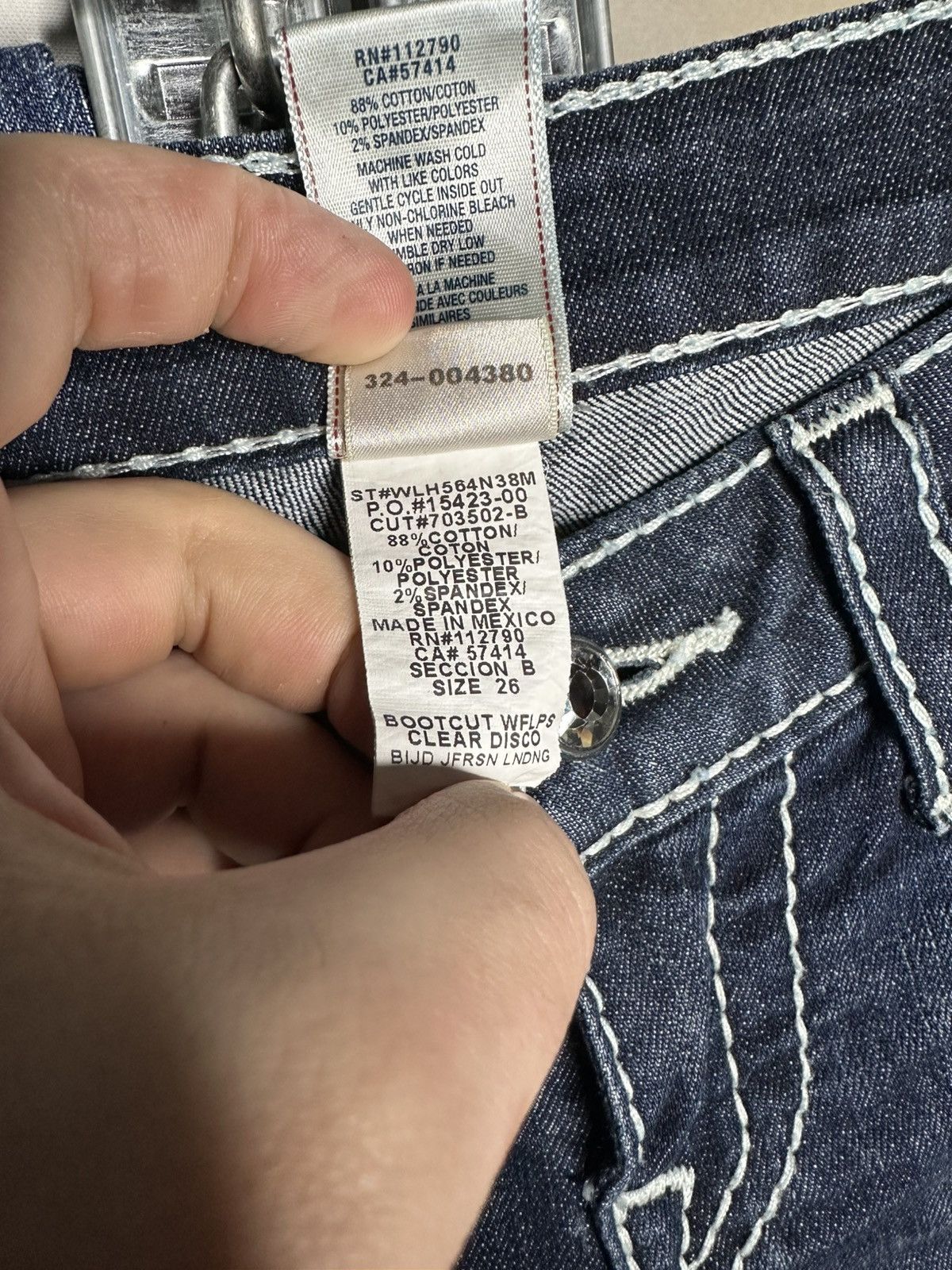 True Religion True Religion DISCO BILLY BIG T Bootcut Jeans Stitch Size 26 Size 26" / US 2 / IT 38 - 6 Thumbnail
