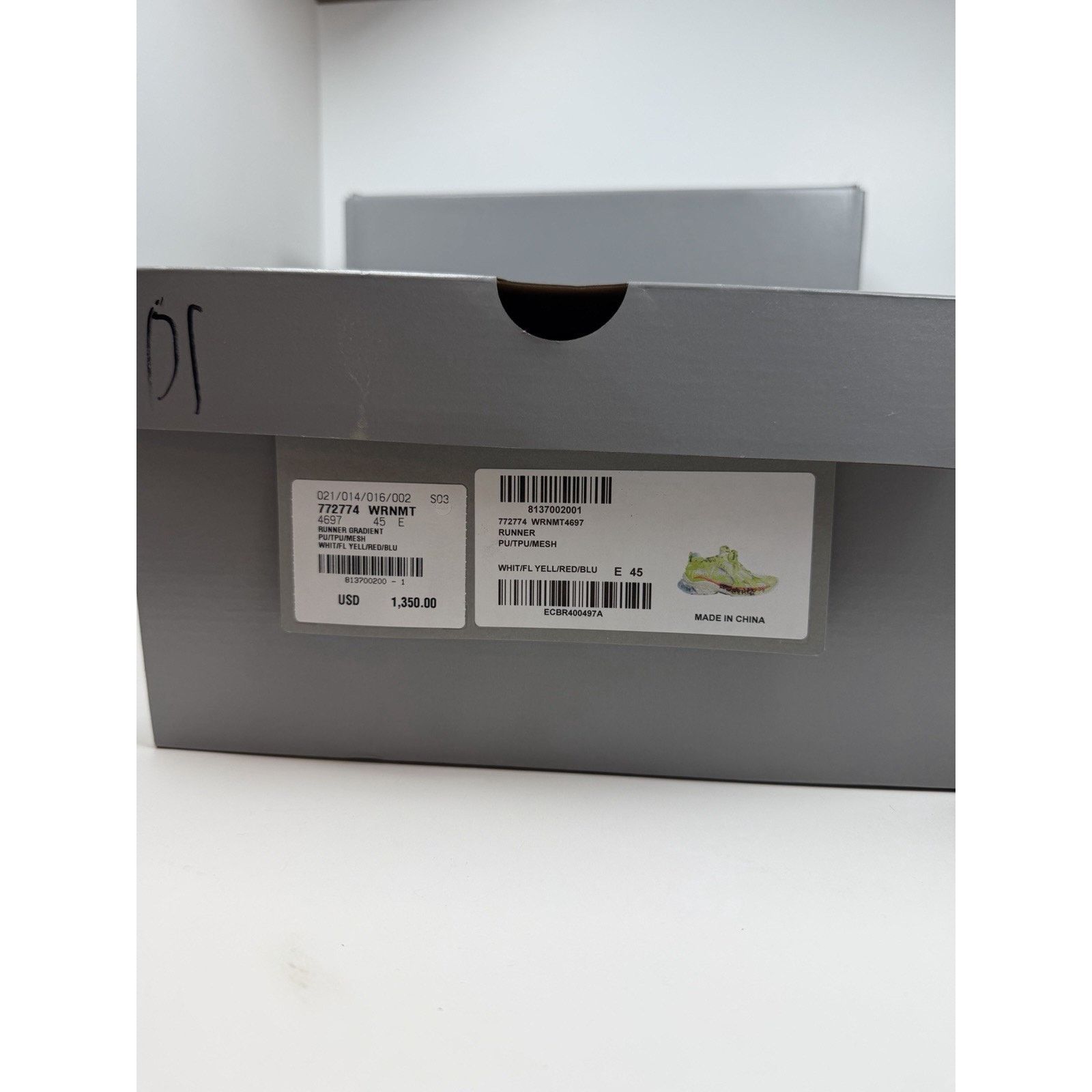 Balenciaga Size 45EU/12US - Balenciaga Runner Marathon Unreleased NEW Size US 12 / EU 45 - 10 Thumbnail