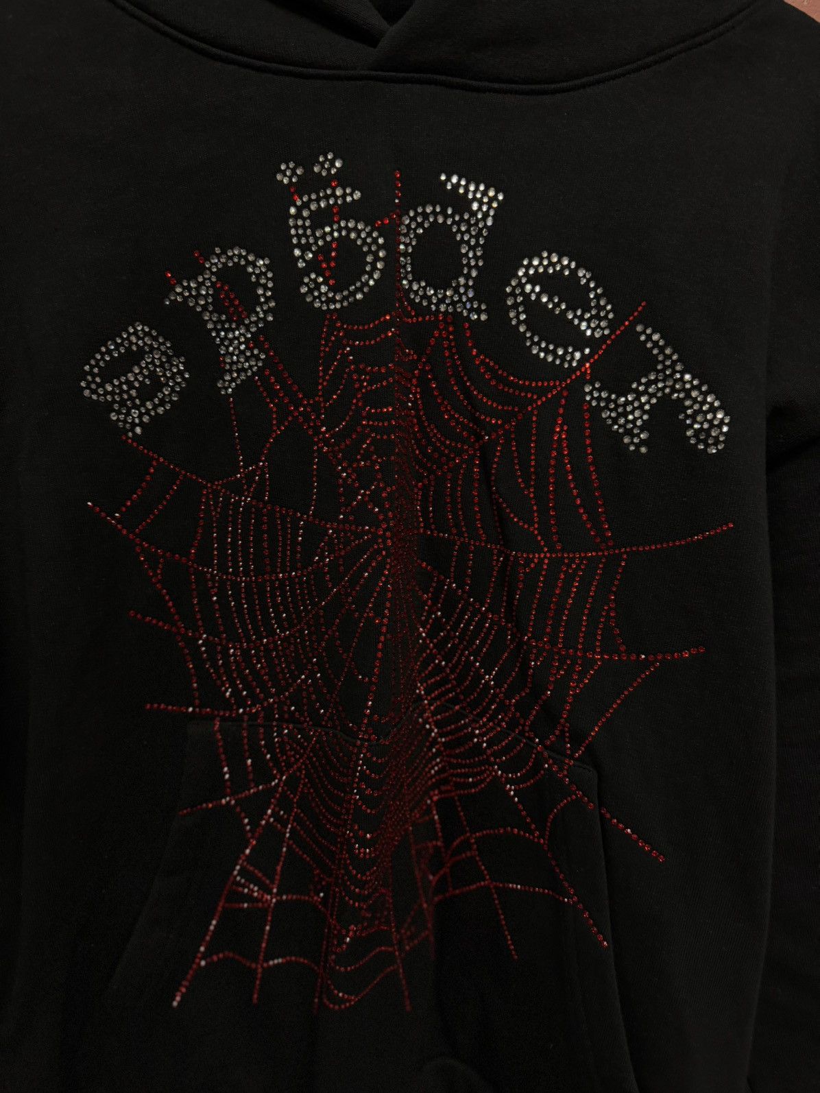 Sp5der Sp5der Worldwide Rhinestone Hoodie Size Medium (NEW) Size US M / EU 48-50 / 2 - 5 Thumbnail
