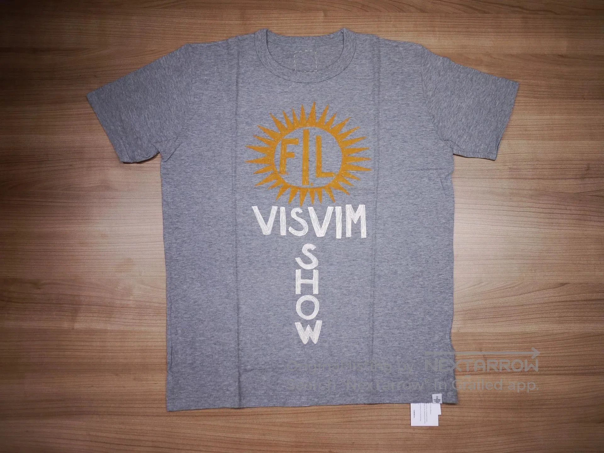 Visvim VISVIM NORROW CREW TEE Black and Grey. Size US S / EU 44-46 / 1 - 6 Thumbnail