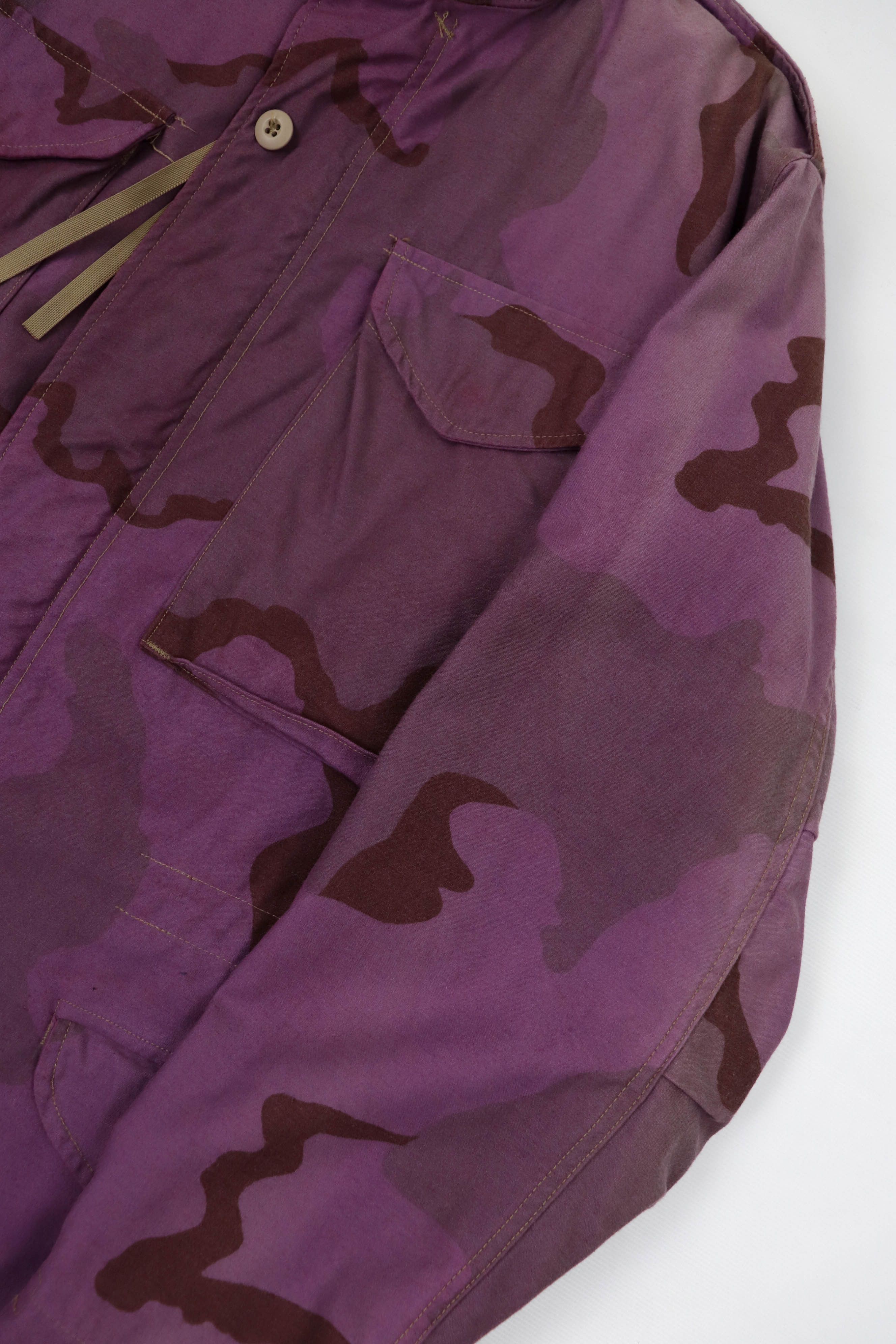 Vintage Vintage Custom Repainted Sun Faded Purple Camo M-65 FJacket Size US S / EU 44-46 / 1 - 7 Thumbnail