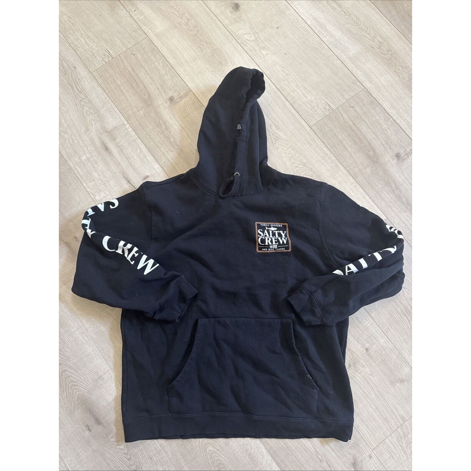Other Salty Crew Fleece Pullover Hoody Black large Size US L / EU 52-54 / 3 - 2 Thumbnail