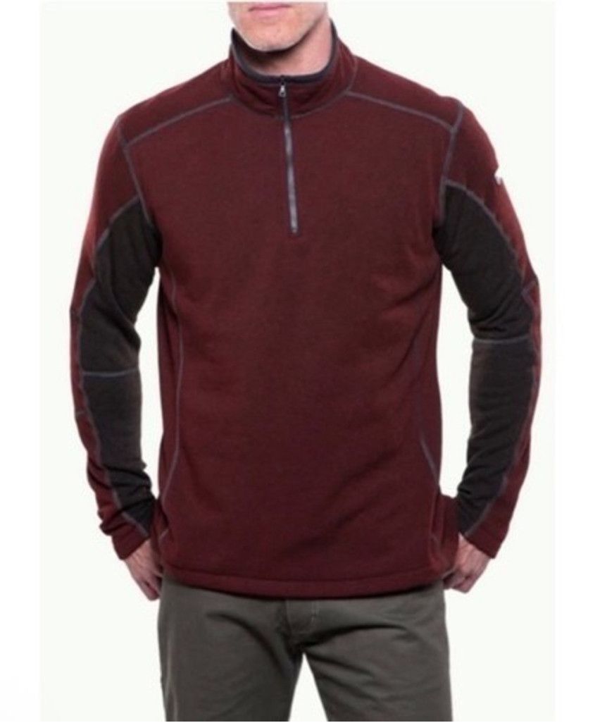 Kuhl Kuhl Sherpa Lined 1/4 Zip MockNeck Sweater Men Size M Size US M / EU 48-50 / 2 - 10 Thumbnail