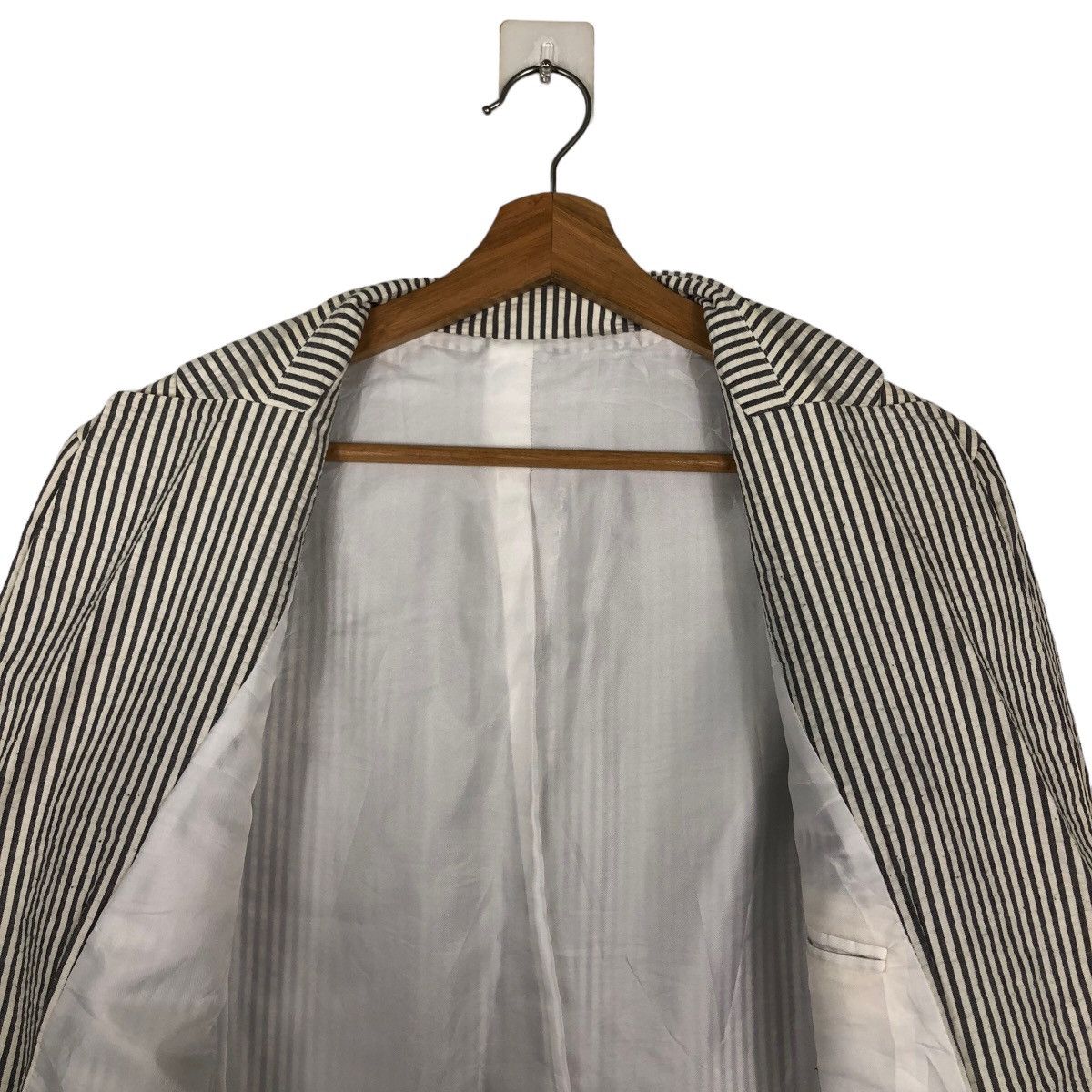 A.P.C. 🔥Hikory Chore Work Jacket A.P.C Issey Miyake Japan Size US S / EU 44-46 / 1 - 11 Thumbnail