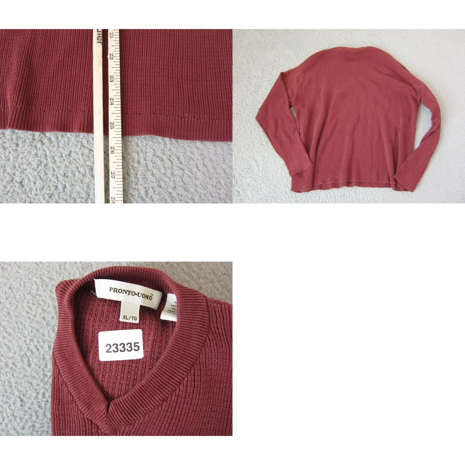 Tommy Bahama Tommy Bahama Pronto-Uomo Sweater Adult XL Red Mens Size US XL / EU 56 / 4 - 8 Thumbnail