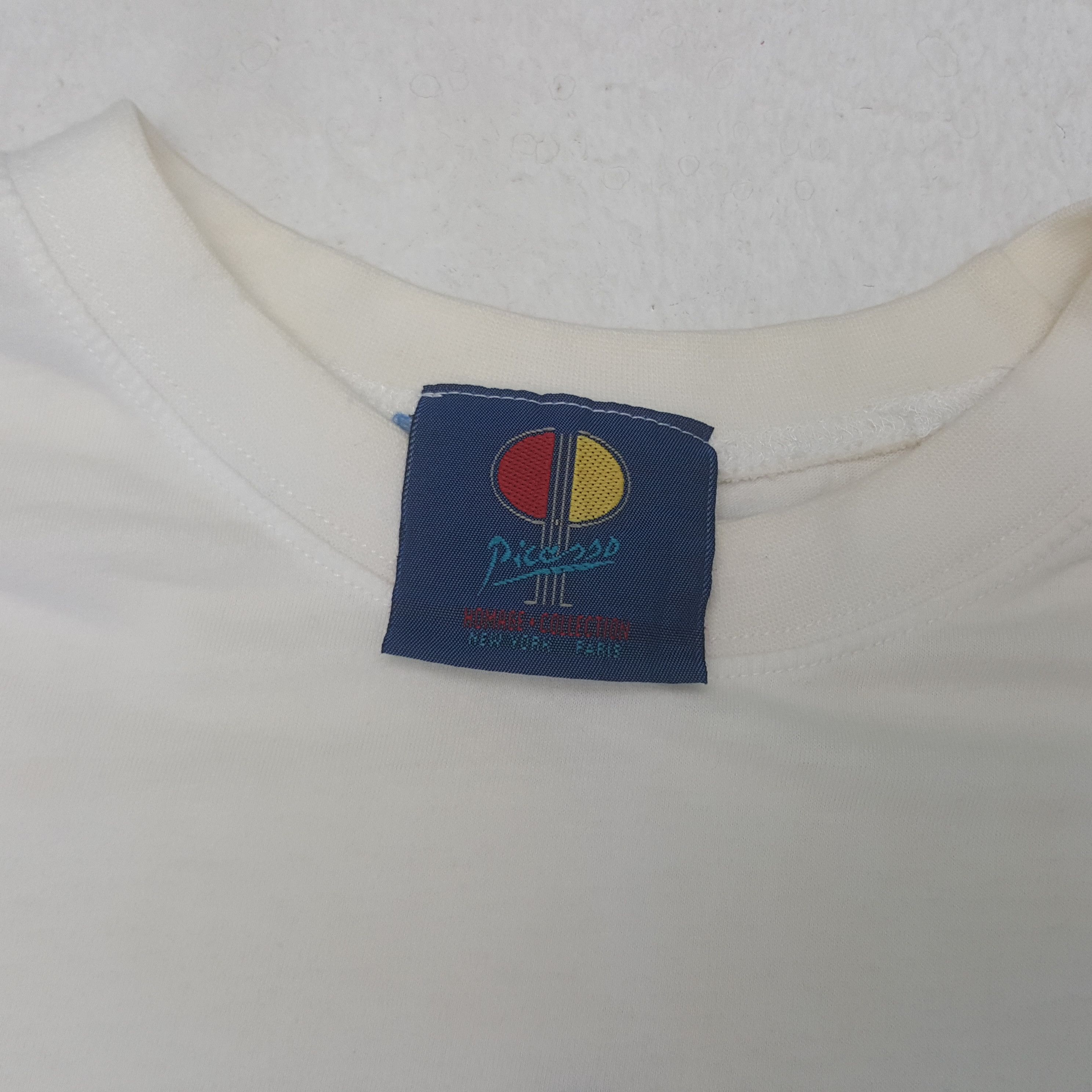 Vintage Vintage Pablo Picasso Spanish Artists Tshirt N294N79 Size US M / EU 48-50 / 2 - 4 Thumbnail
