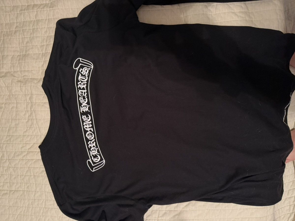 Chrome Hearts Chrome Hearts Scroll Long Sleeve Tee Size US L / EU 52-54 / 3 - 3 Thumbnail