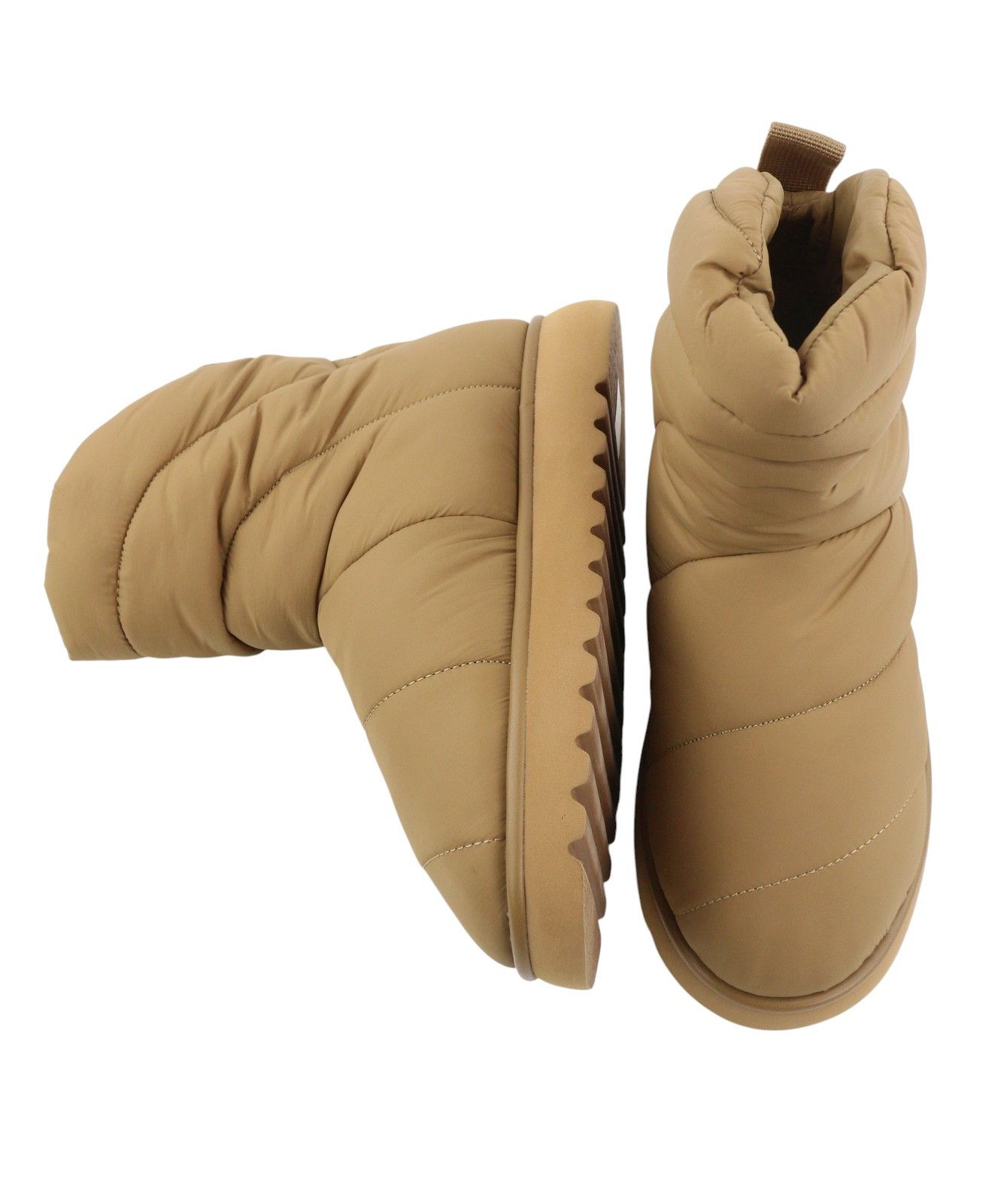 Other BIBI LOU EU36 Camel Brown Padded Quilted Ankle 87553 Size US 5 / IT 35 - 7 Thumbnail