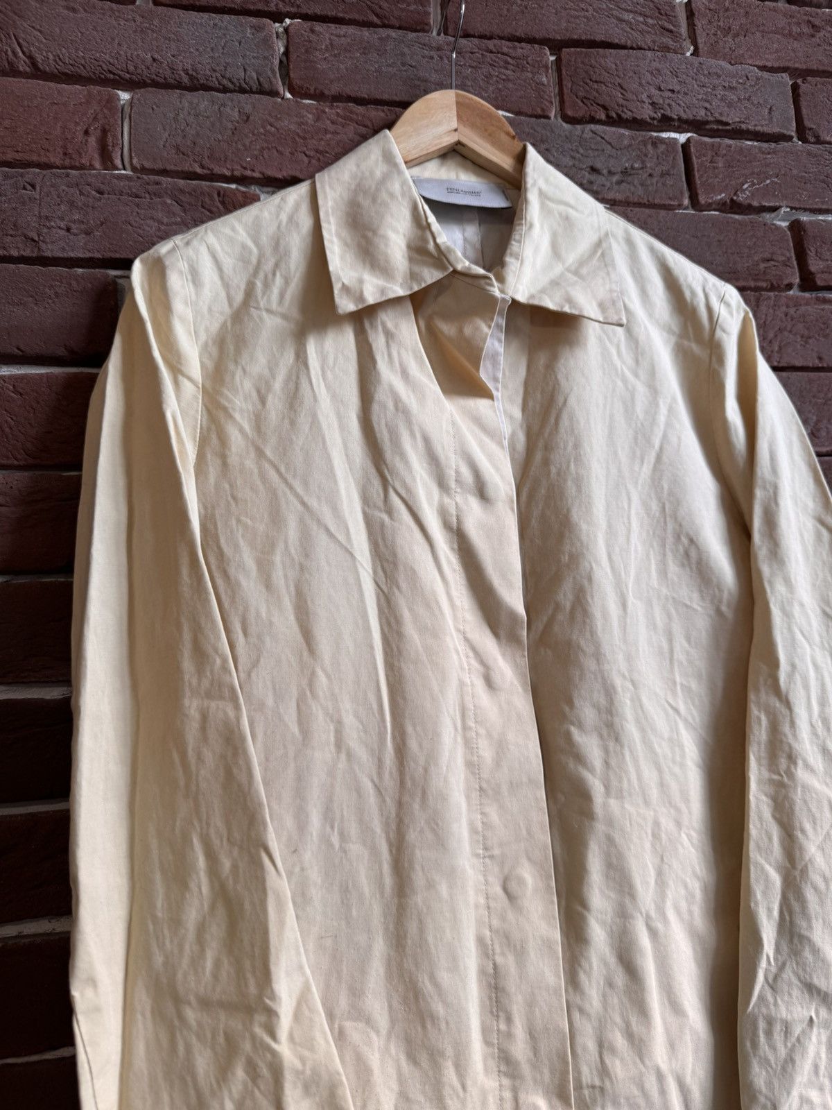 Fendi Luxury Fendissime Fendi Yellow Cotton Coat Jacket 42IT Size M / US 6-8 / IT 42-44 - 2 Thumbnail