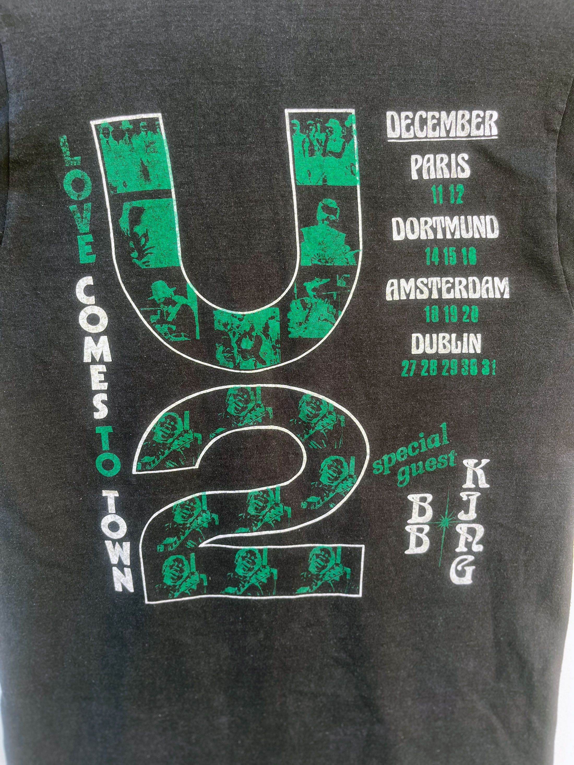 Band Tees Vintage U2 Rock Band Tour Irish Bono Size US M / EU 48-50 / 2 - 6 Thumbnail