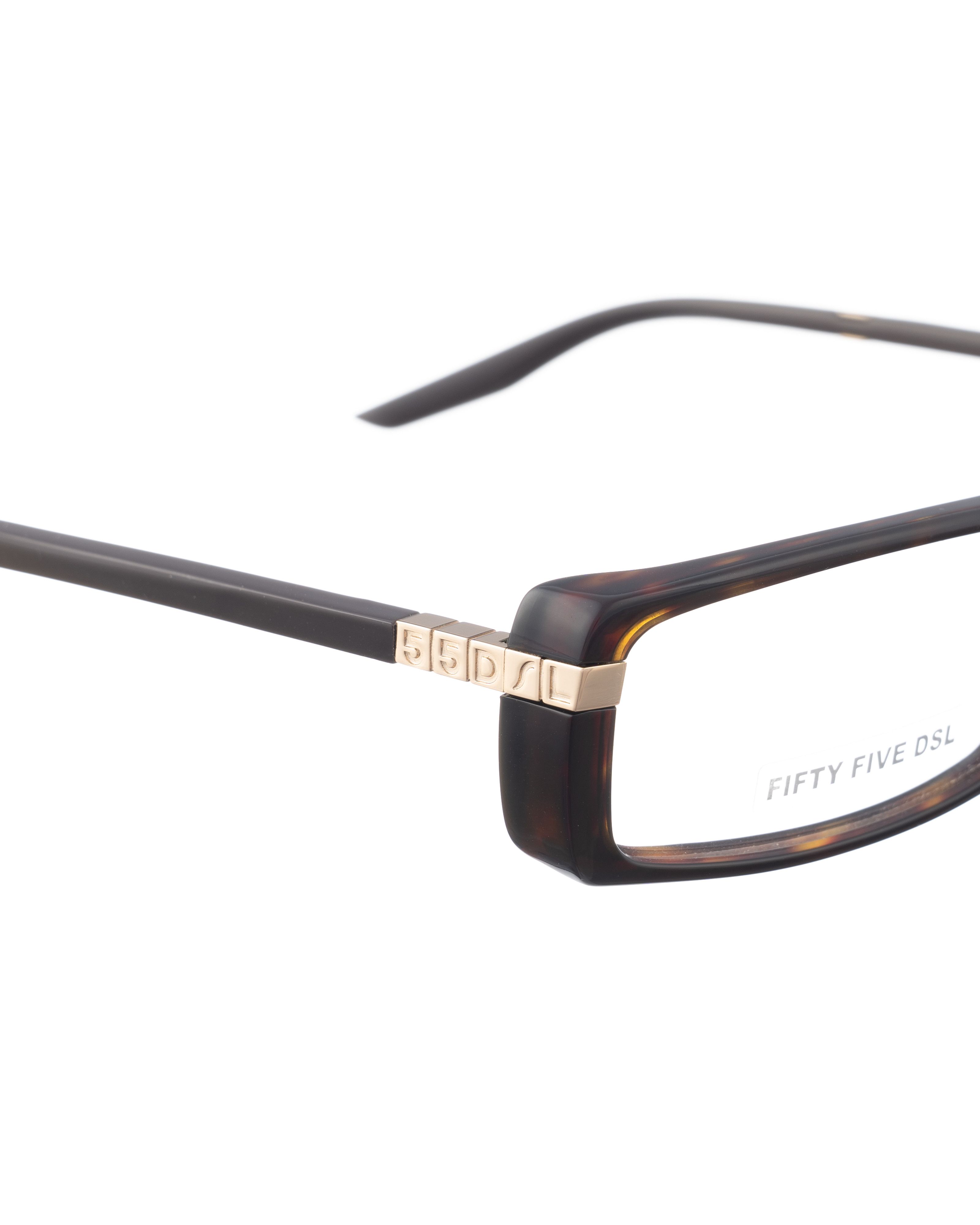 Diesel Diesel 90s Dark Plastic Brown Glasses Size ONE SIZE - 3 Thumbnail