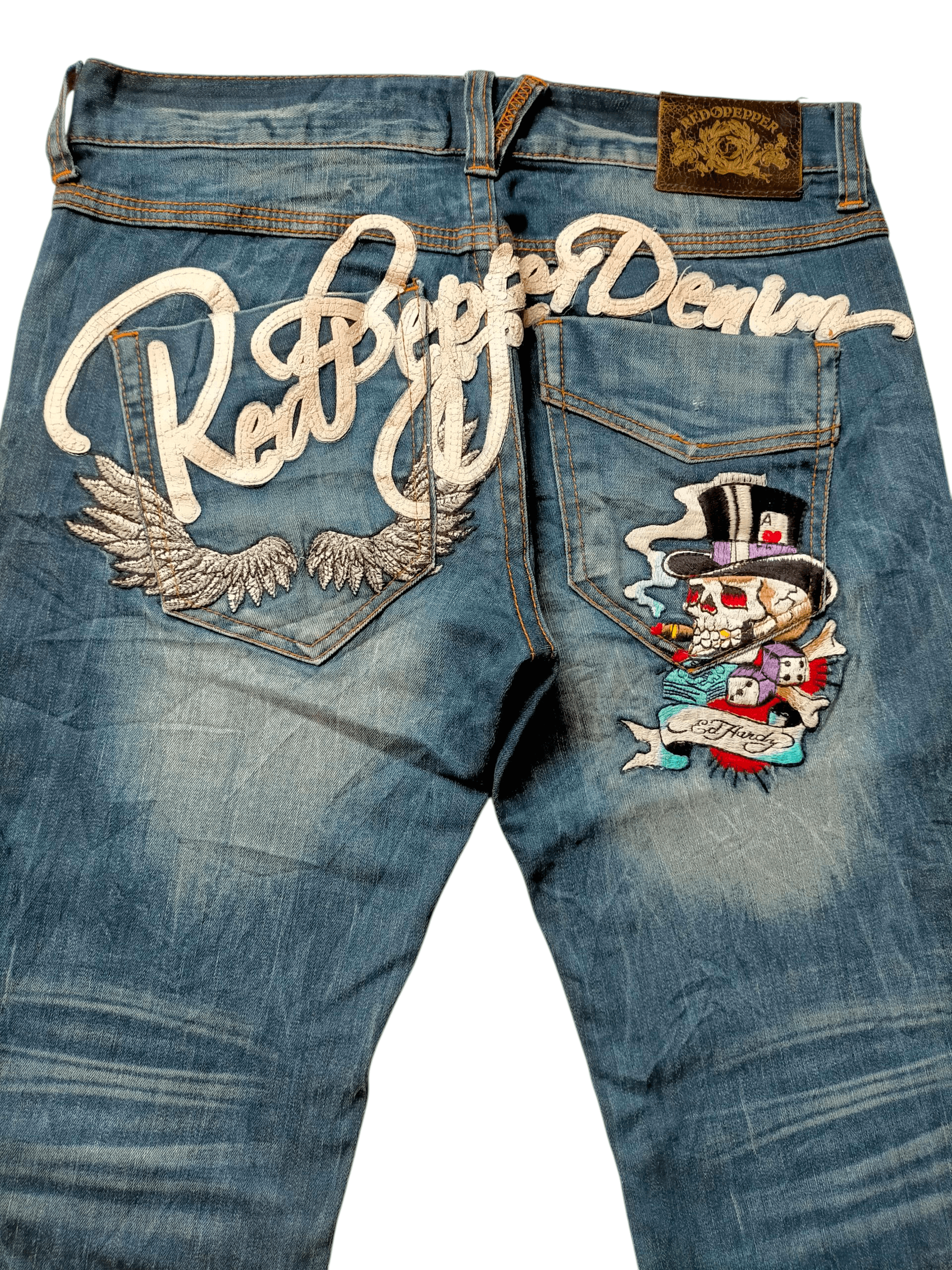 REDPEPPER ×ed hardy x semantic designデニム REDPEPPER ×ed hardy x semantic designデニム - メルカリ