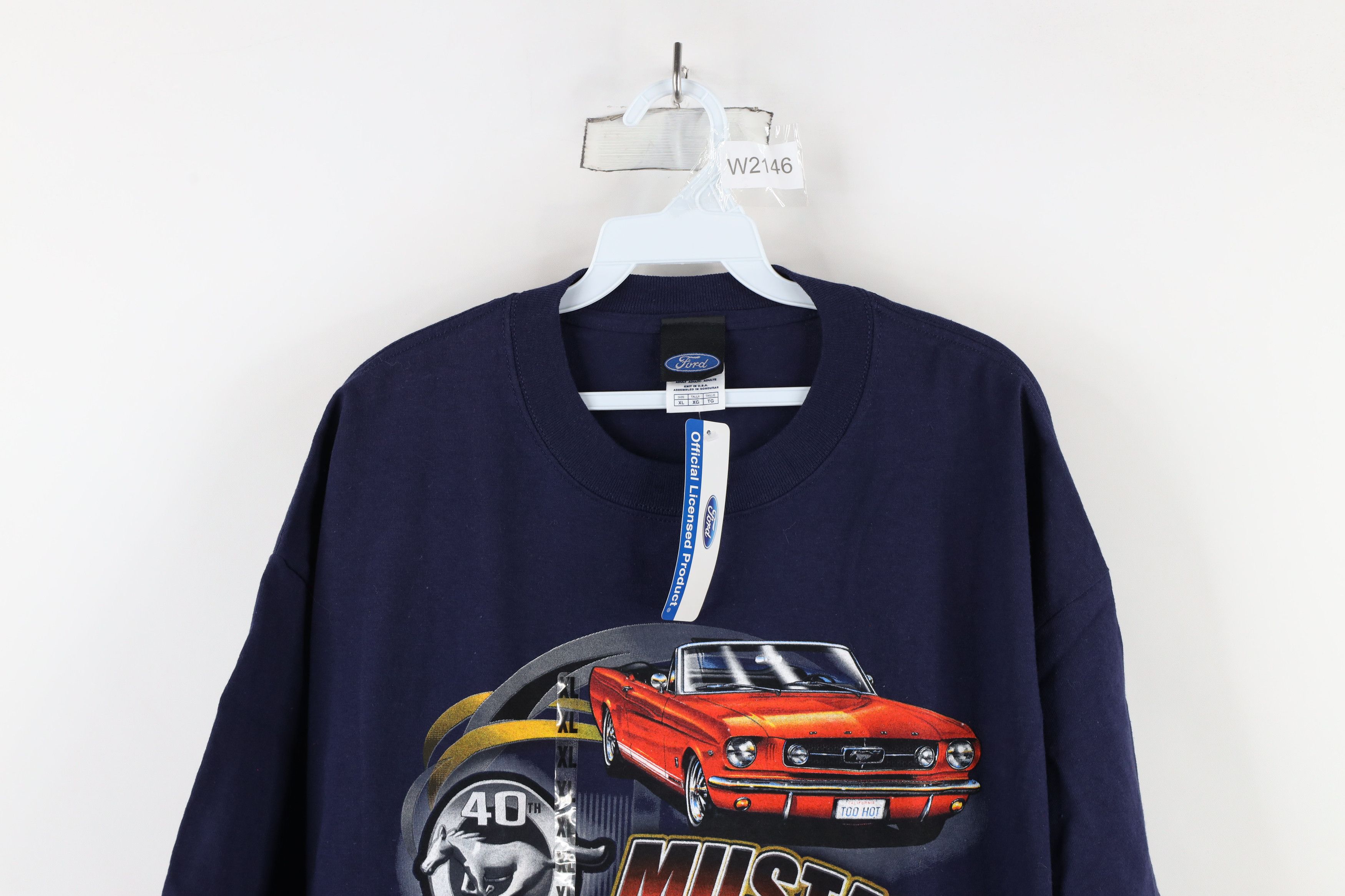 Vintage Deadstock Vintage Y2K 2004 Car 40th Anniversary T-Shirt Size US XL / EU 56 / 4 - 2 Thumbnail