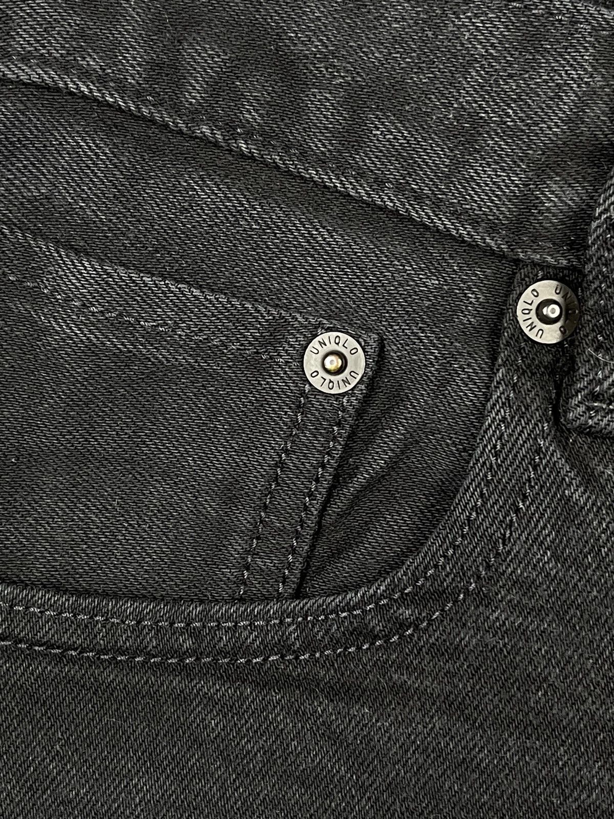 Uniqlo Uniqlo Black Denim Selvedge Jeans Men’s Size W33 L32 Size US 33 - 13 Thumbnail