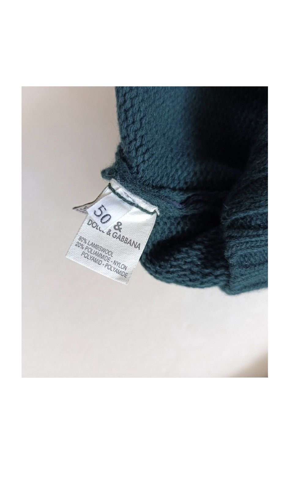Dolce & Gabbana Vintage Dolce&Gabbana Knit Wool Sweater Size US M / EU 48-50 / 2 - 4 Thumbnail