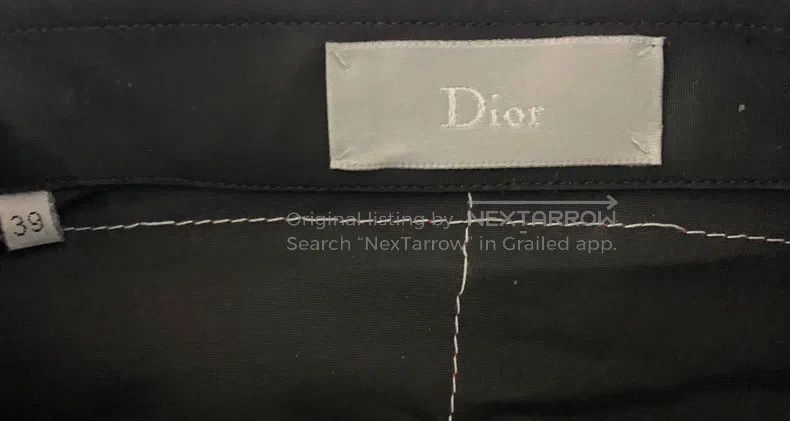 Dior Dior size 39 Black Red Fringe Shirt Size US L / EU 52-54 / 3 - 3 Thumbnail