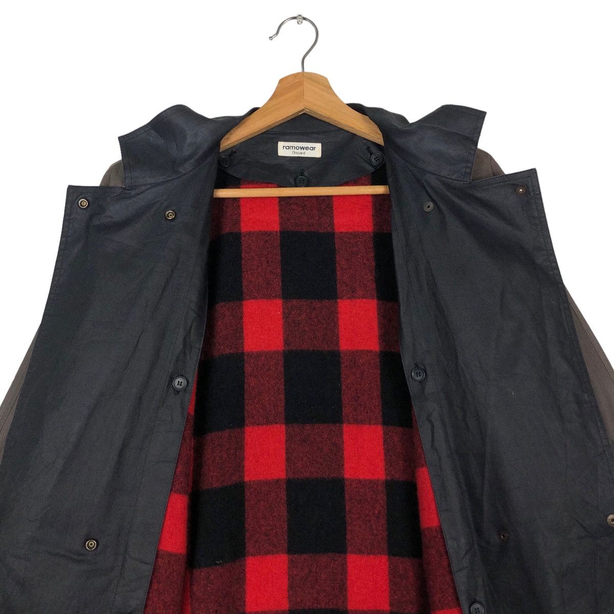 Hysteric Glamour 🔥Punk Design Tartan Lining Long Jacket Ramowear Japan Made Size US M / EU 48-50 / 2 - 4 Thumbnail