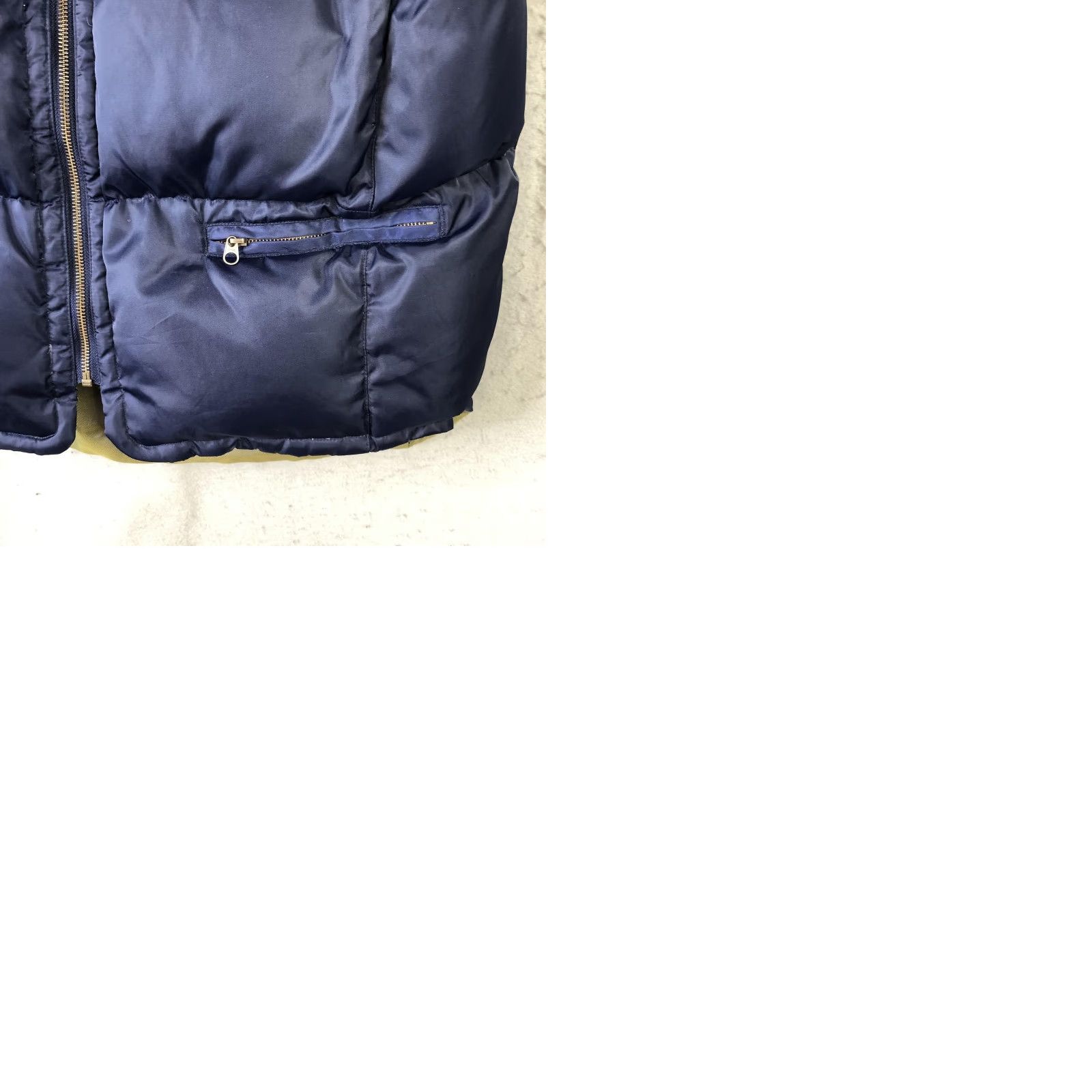 Gap VINTAGE Gap A317 Alpine Vest Mens Medium Blue Down Puffer Racing Ski 90s Size US M / EU 48-50 / 2 - 11 Thumbnail