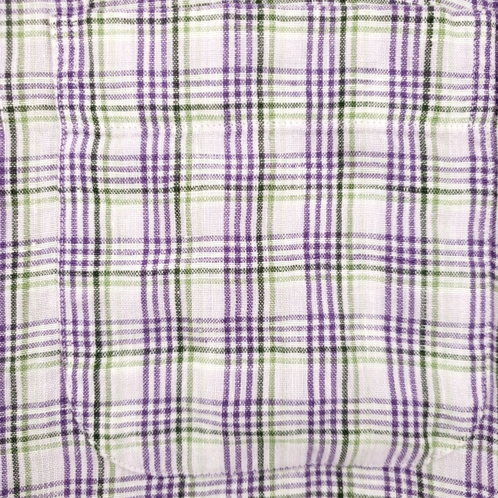Peter Millar Peter Millar Button-Up Shirt Mens L Gray Plaid Linen Long Sleeve Collared Button-Up Mens Shirt Gray Linen Pl ai d Long Sleeve Collared Size US L / EU 52-54 / 3 - 3 Thumbnail