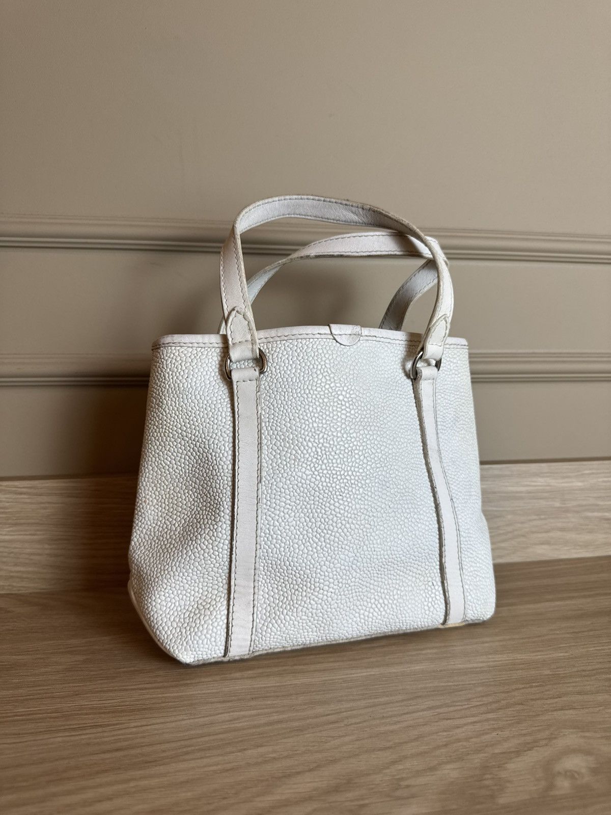 Mulberry Mulberry Small Hand Bag White Leather Size ONE SIZE - 2 Thumbnail