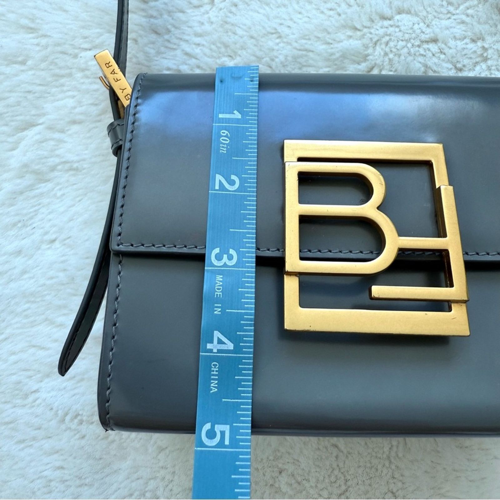 By Far By Far vegetarian leather grey top handle bag Retail 350$ Size ONE SIZE - 6 Thumbnail