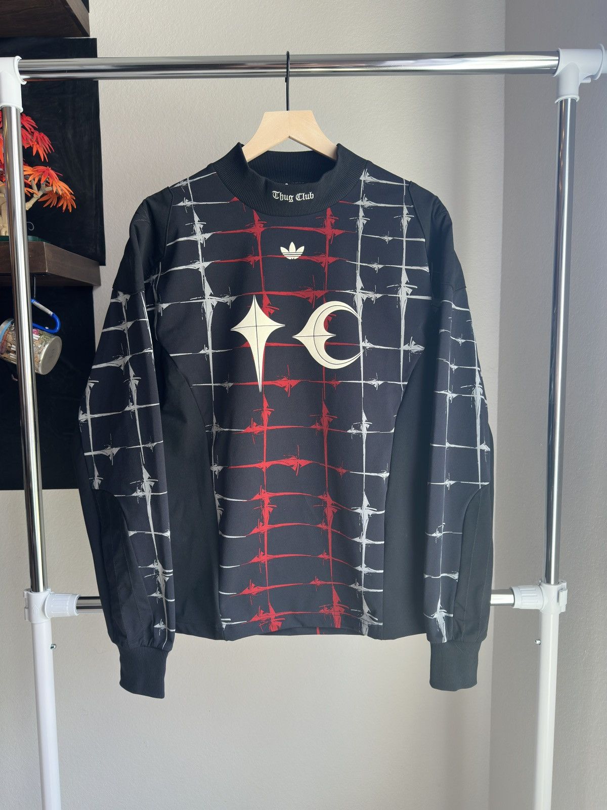 Adidas × Thug Club adidas x Thug Club Long Sleeve Goalie Jersey Black Size US L / EU 52-54 / 3 - 1 Thumbnail