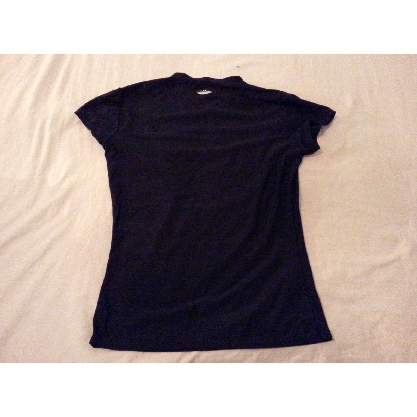Under Armour VINTAGE Under Armour Shirt Womens L Black Athletic Shirt Size L / US 10 / IT 46 - 2 Thumbnail