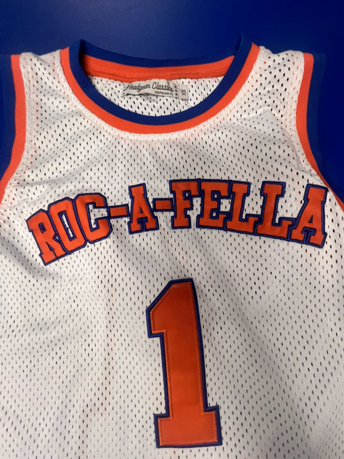 Other Jay Z Roc-A-Fella S. Carter #1 Headgear Classics Jersey XS Size US XS / EU 42 / 0 - 4 Thumbnail