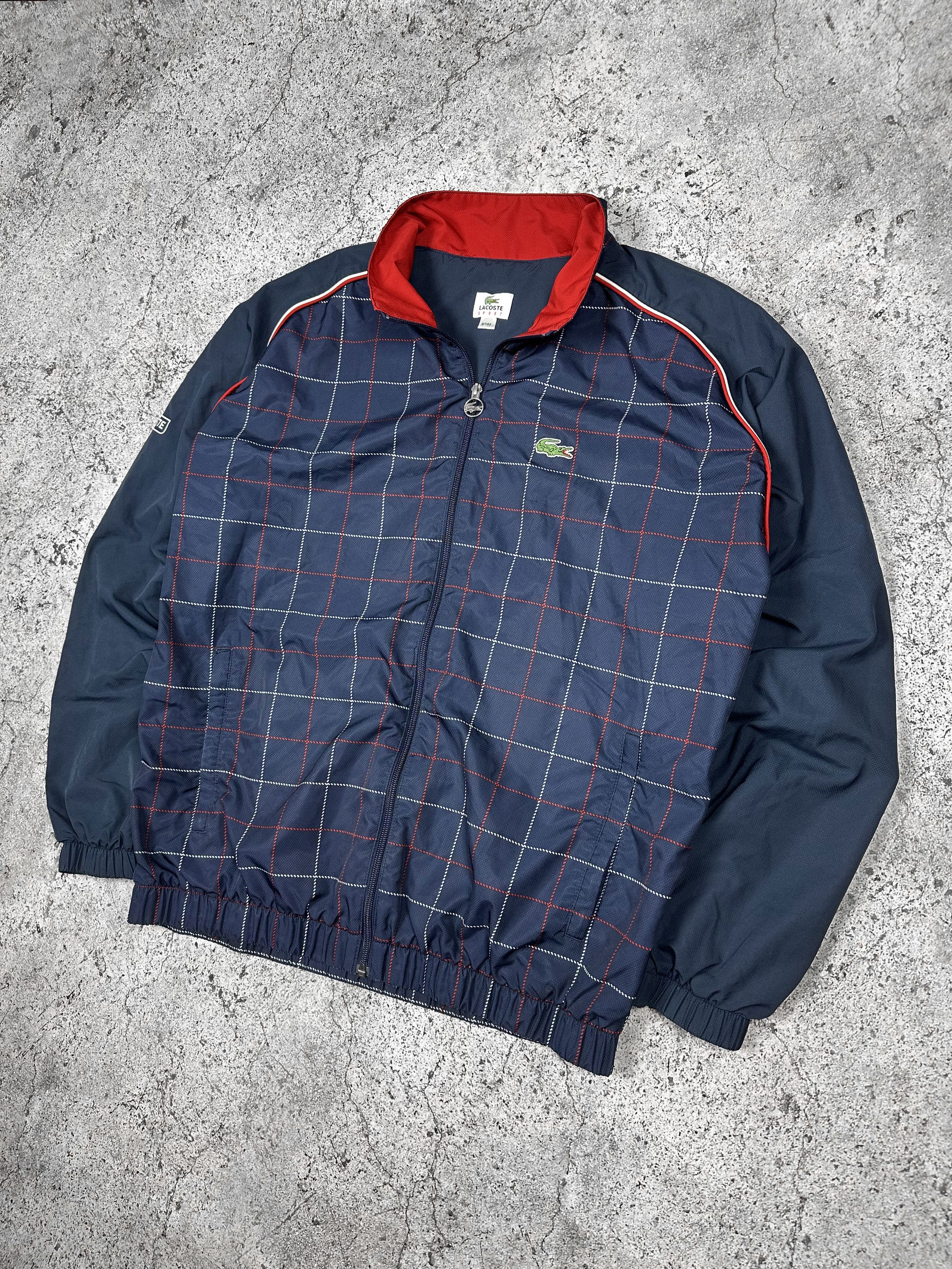 Lacoste 🐊 Lacoste Sport Vintage Olympics Track Jacket Y2K Drill 🐊 Size US XL / EU 56 / 4 - 4 Thumbnail