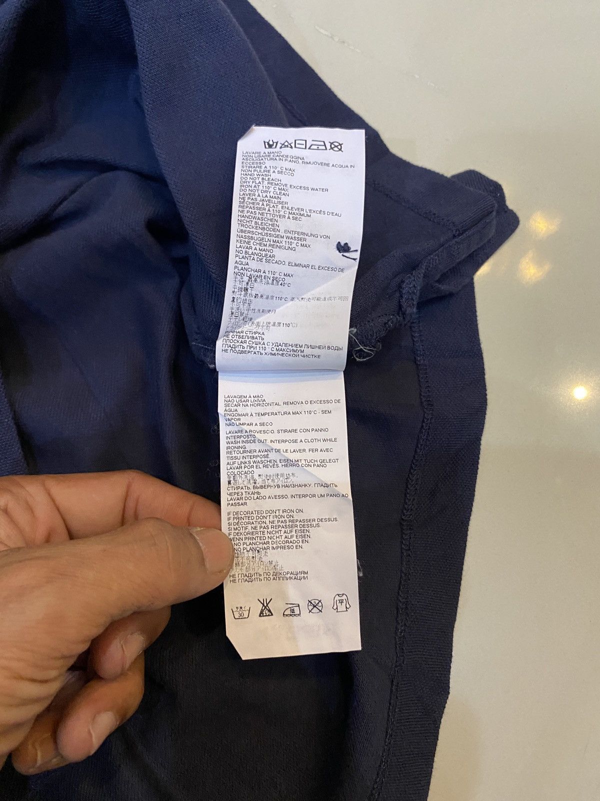 Vivienne Westwood Vivienne Westwood Polo Shirt Navy. Gucci style collar Size US XXL / EU 58 / 5 - 6 Thumbnail