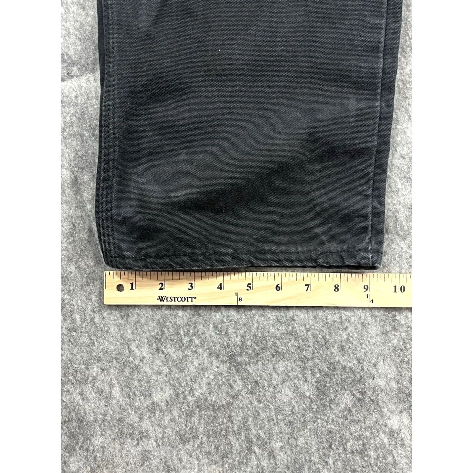 Dickies Dickies Men's Black Carpenter Straight Leg Workwear Pants 38x32 Size US 38 / EU 54 - 4 Thumbnail