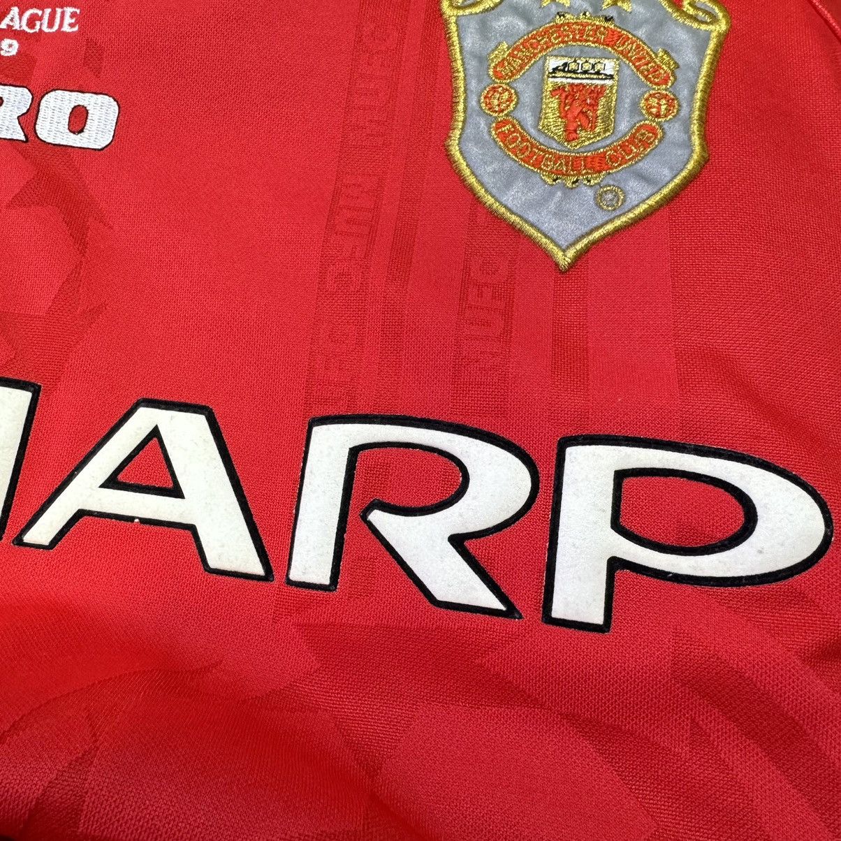 Umbro manchester united 99/00 champions league home shirt #9 Cole Size US M / EU 48-50 / 2 - 8 Thumbnail