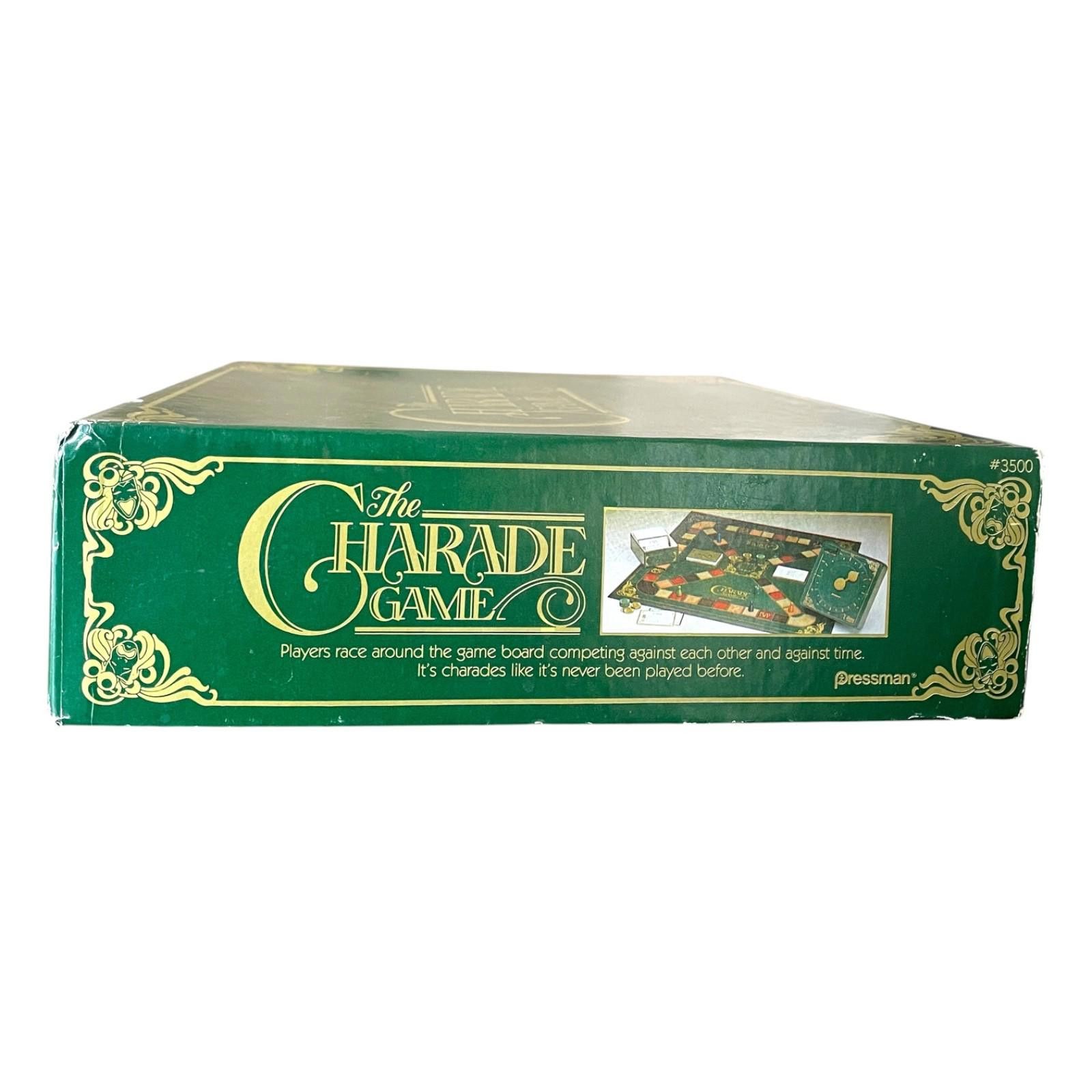 Other The Charade Game Pressman 1985 – Vintage Complete Game Clean Size ONE SIZE - 6 Thumbnail