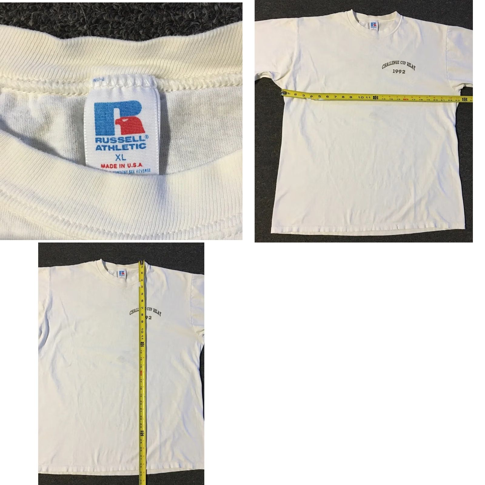 Vintage VINTAGE LAPD Shirt XL White Secret Service Modern 90s Distressed Graphic Tee Mens Size US XL / EU 56 / 4 - 10 Thumbnail