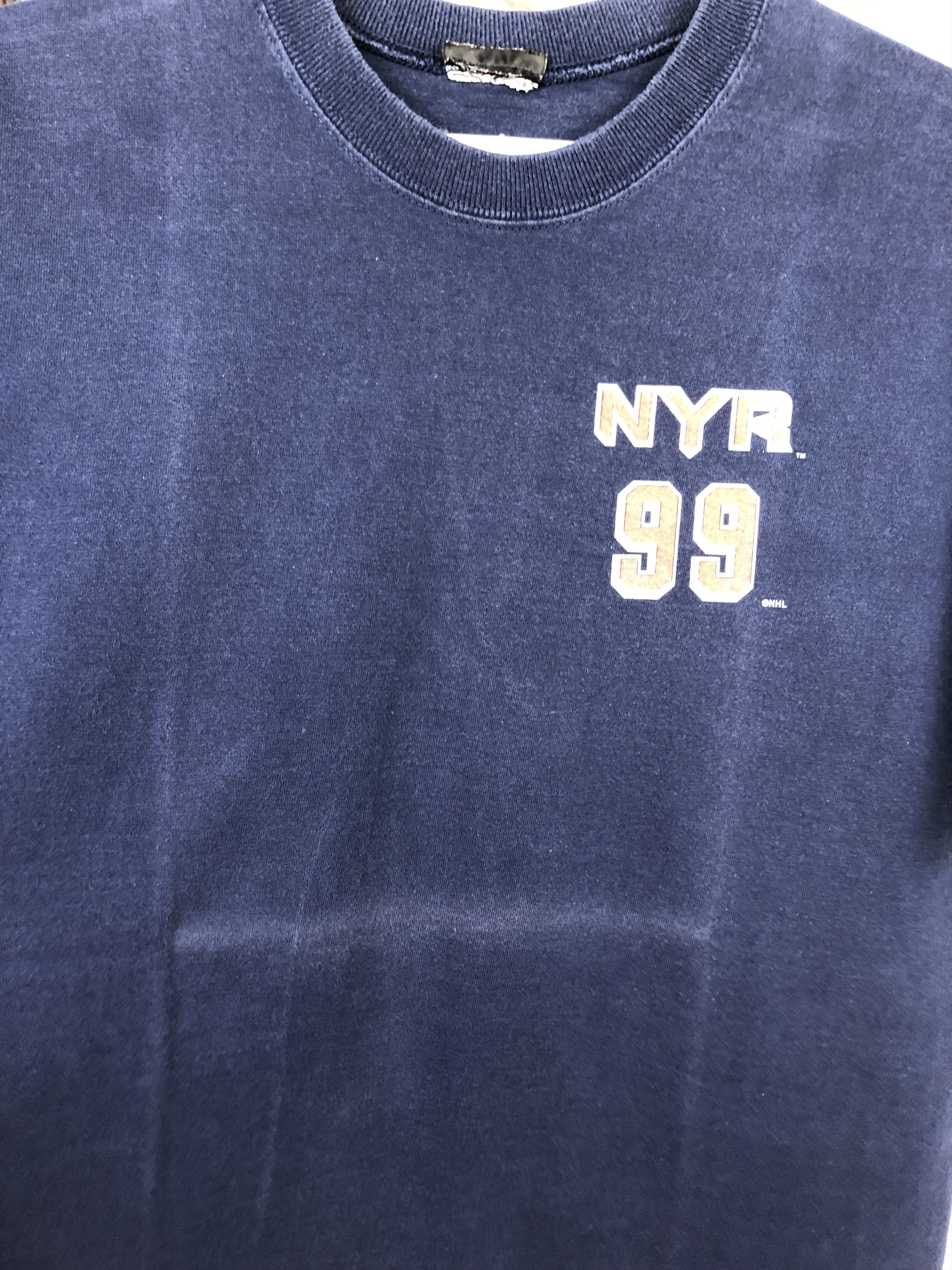 Vintage Vintage Wayne Gretzky NY Rangers The Great One Shirt Jersey Size US M / EU 48-50 / 2 - 6 Thumbnail