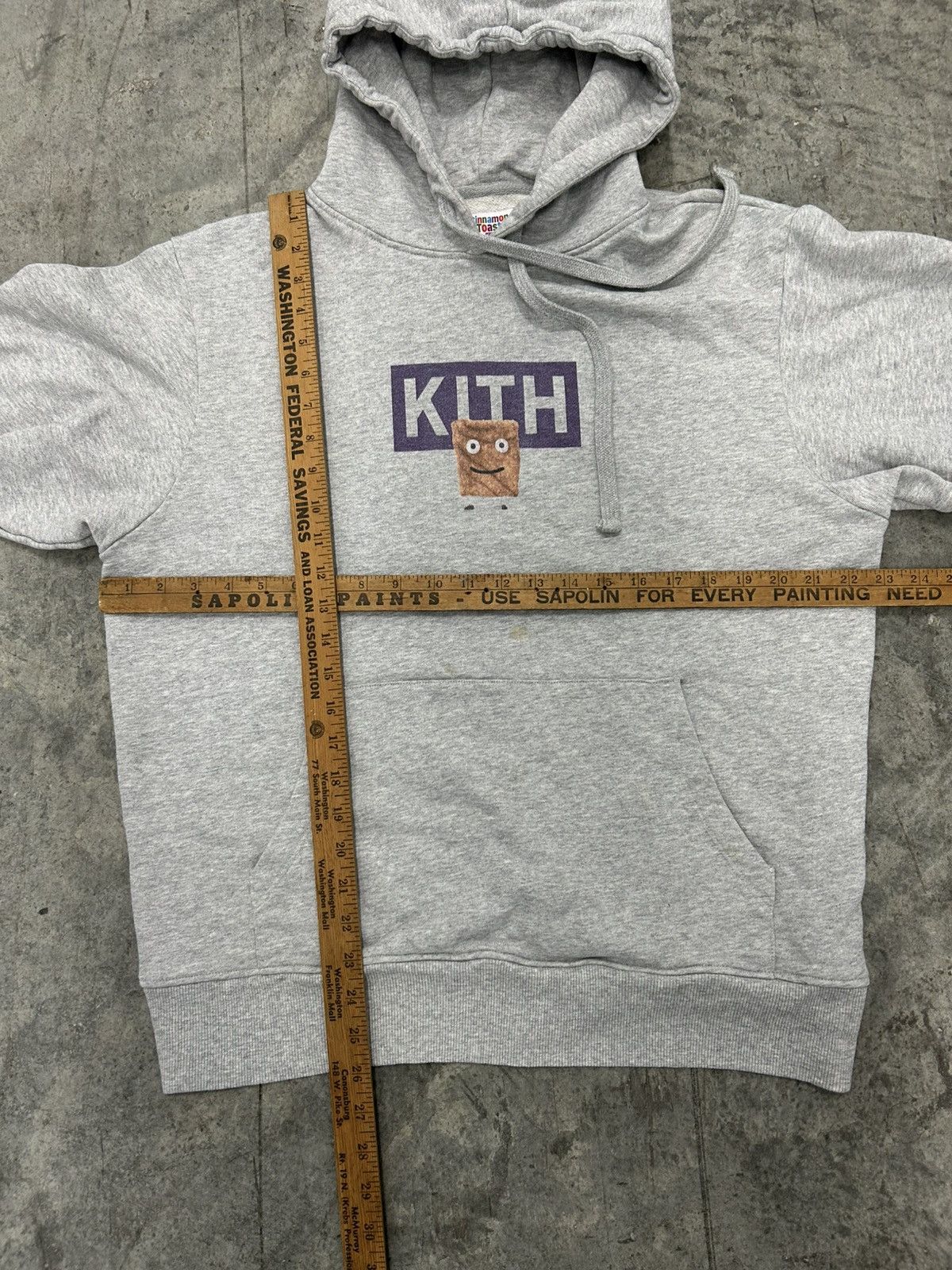 Kith Kith box logo hoodie Cinnamon Toast Crunch Size US M / EU 48-50 / 2 - 5 Thumbnail