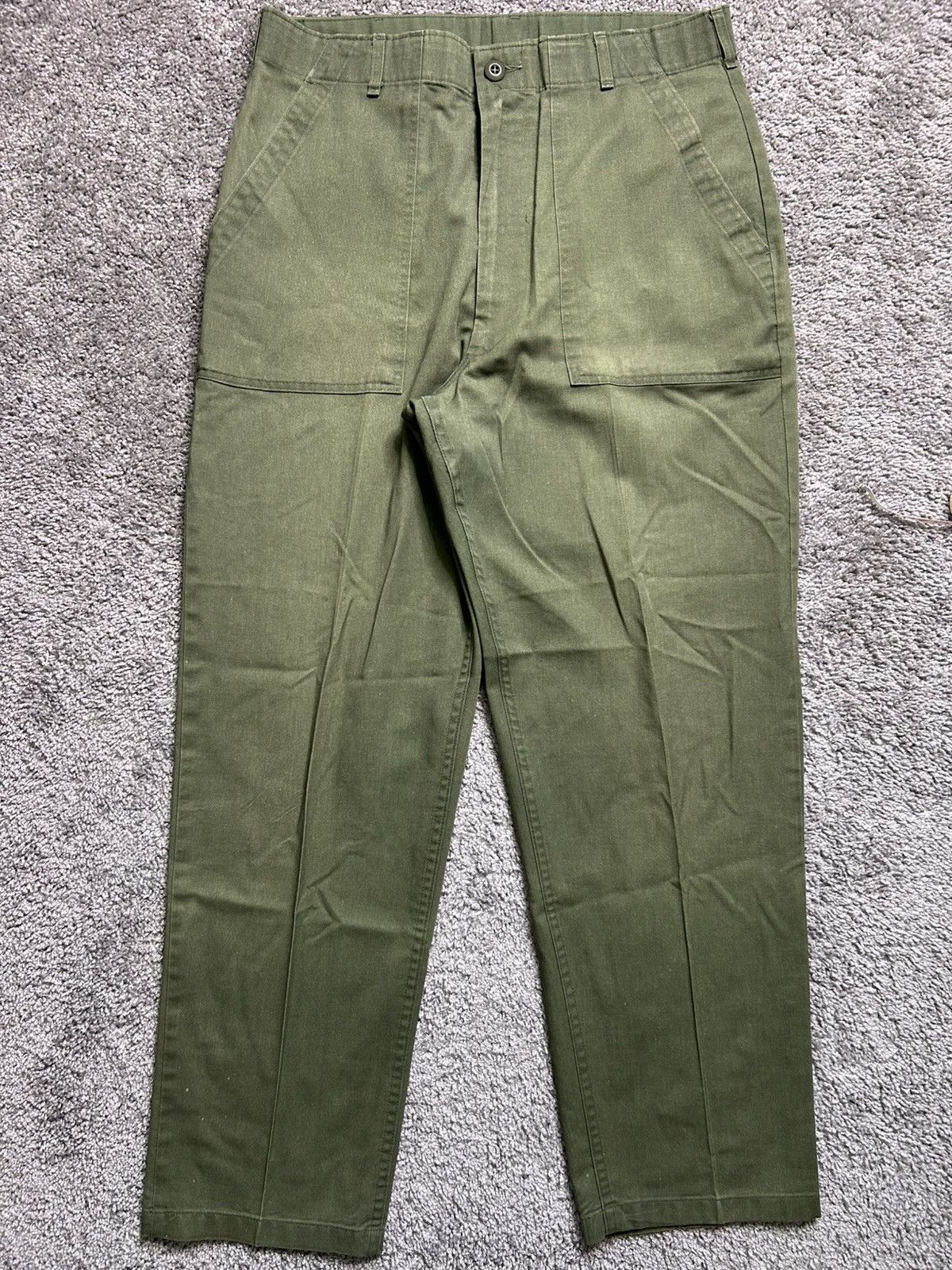 Other Vintage 80s Military OG 507 Pants YKK zipper Size US 33 - 1 Thumbnail