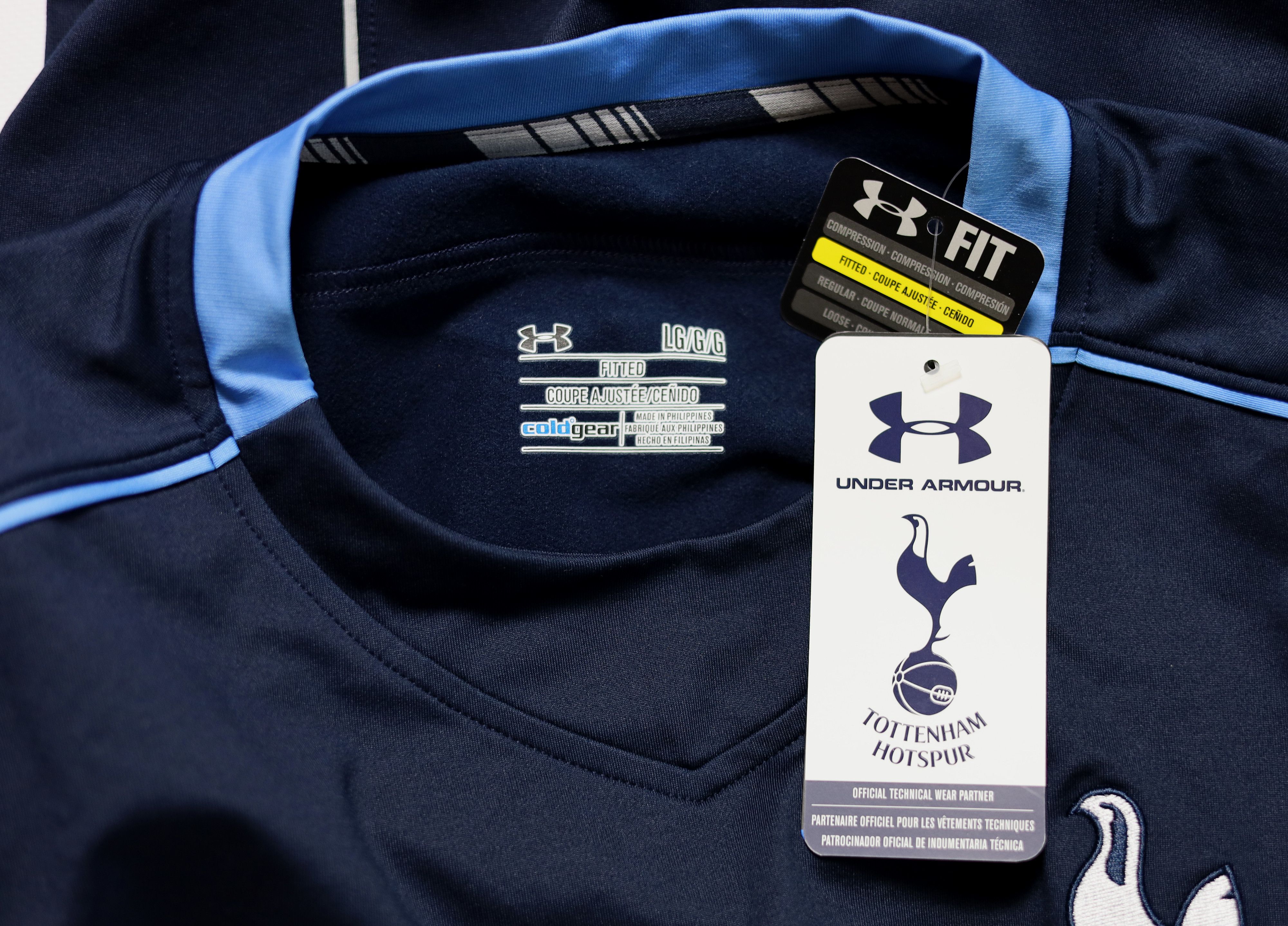 Under Armour Tottenham Hotspur FC 2015 2016 Under Armour Training Top Size US L / EU 52-54 / 3 - 5 Thumbnail