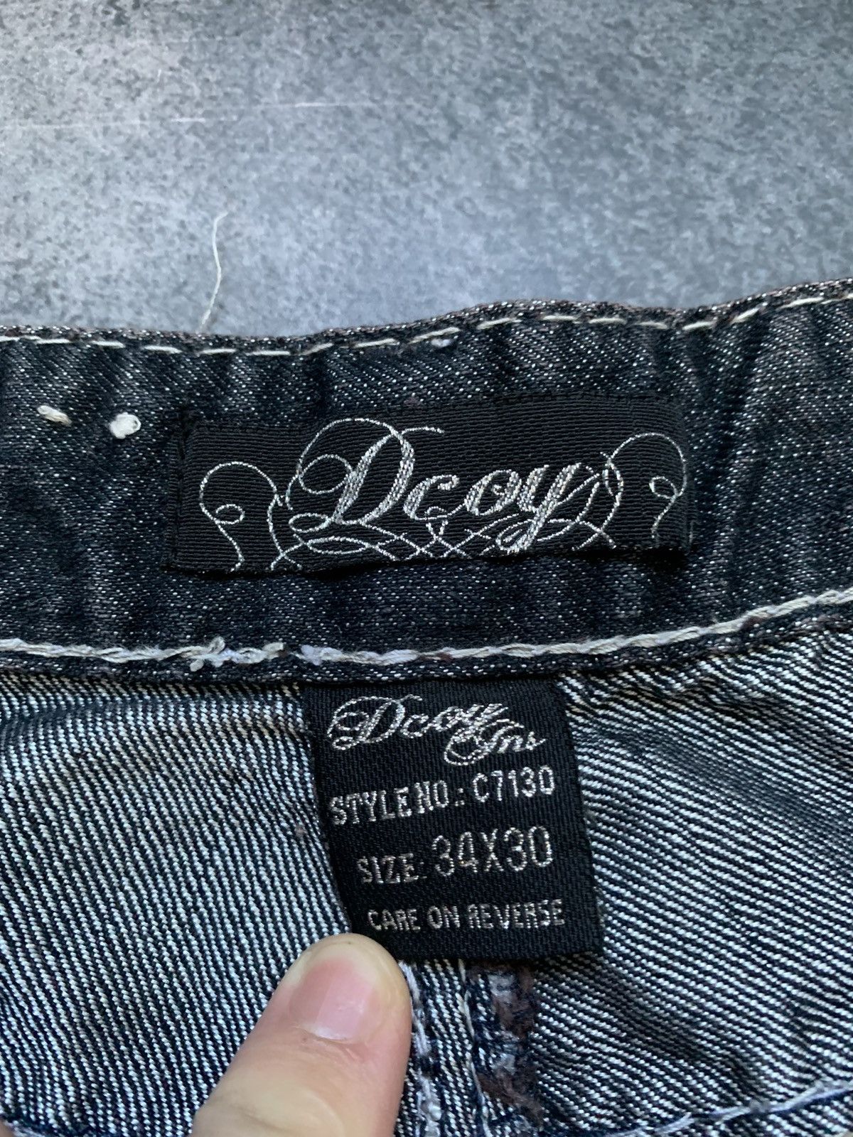 Hysteric Glamour × If Six Was Nine × Japanese Brand 💥 HYSTERIC GLAMOUR BALENCIAGA STYLE BAGGY JAPANESE JEANS Size US 34 / EU 50 - 10 Thumbnail